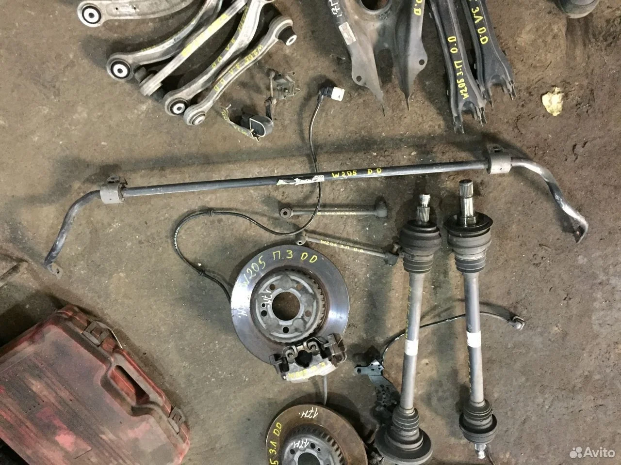 Стабилизатор задний мерседес w205 a2053260265