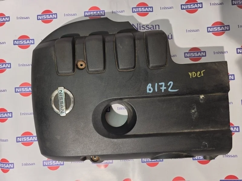 Декоративная крышка двигателя Nissan Navara 2012 14041EB300 D40 YD25, передняя