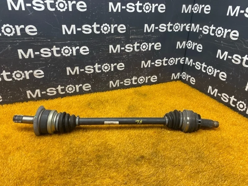 Привод Bmw X3 2012 33207598037 F25 N20B20A, задний левый