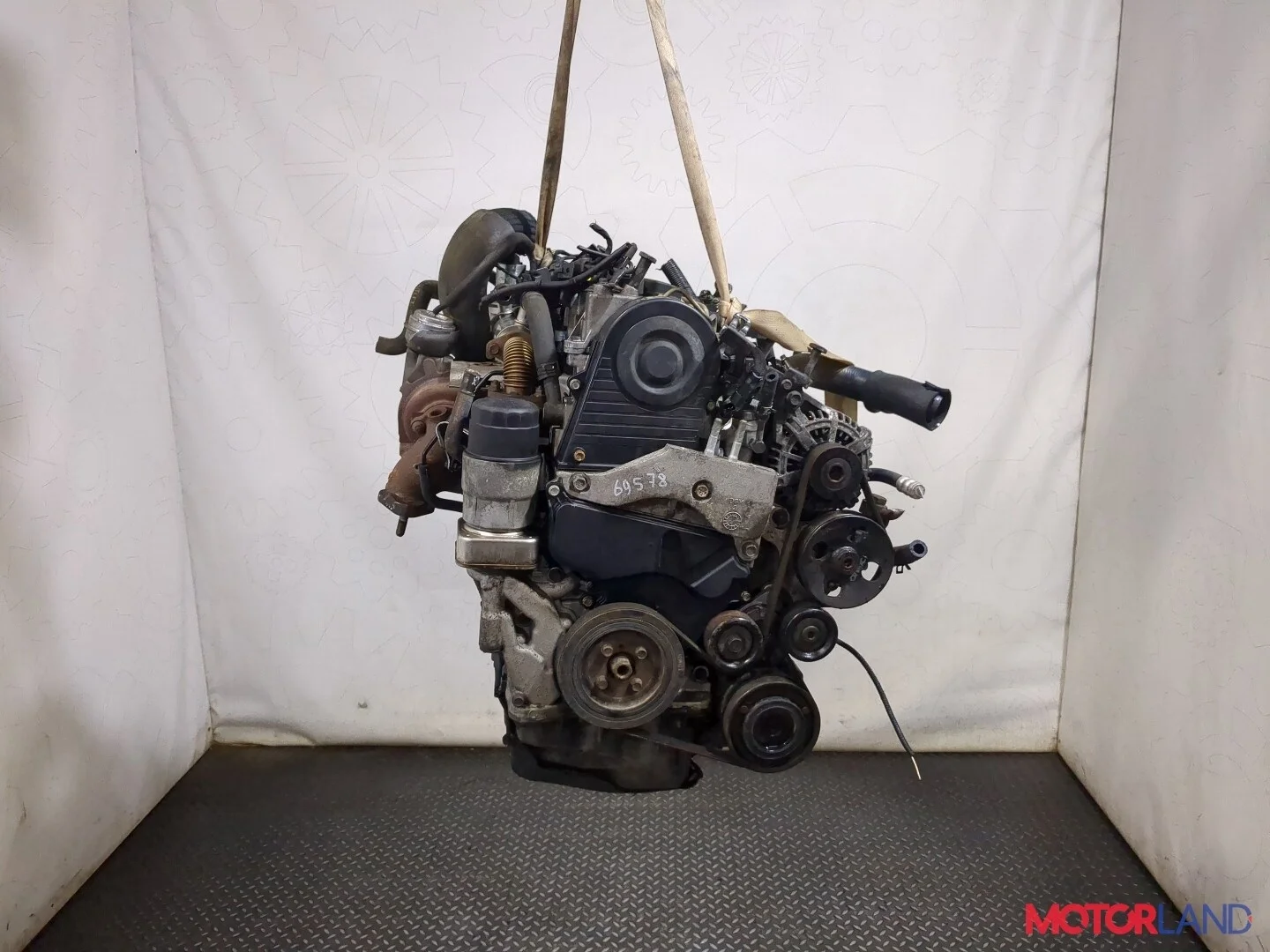 Двигатель (ДВС) Hyundai Tucson 1 2004-2010 КПП 6-ст.мех.(МКПП) D4EA Дизель 2 л CRDi