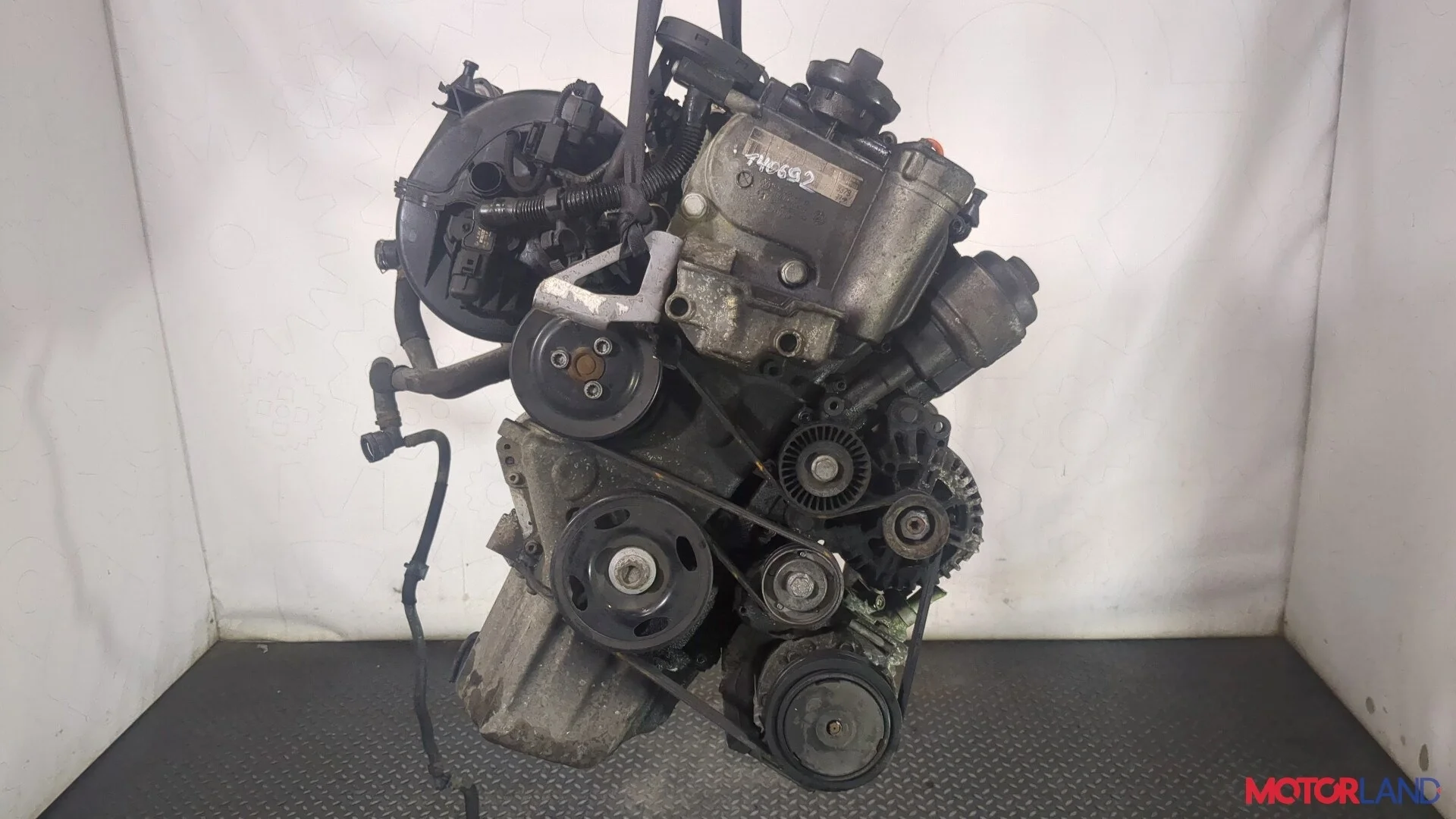 Двигатель (ДВС) Volkswagen Golf 5 2003-2009 КПП 6-ст.мех.(МКПП) BLF Бензин 1.6 л FSI