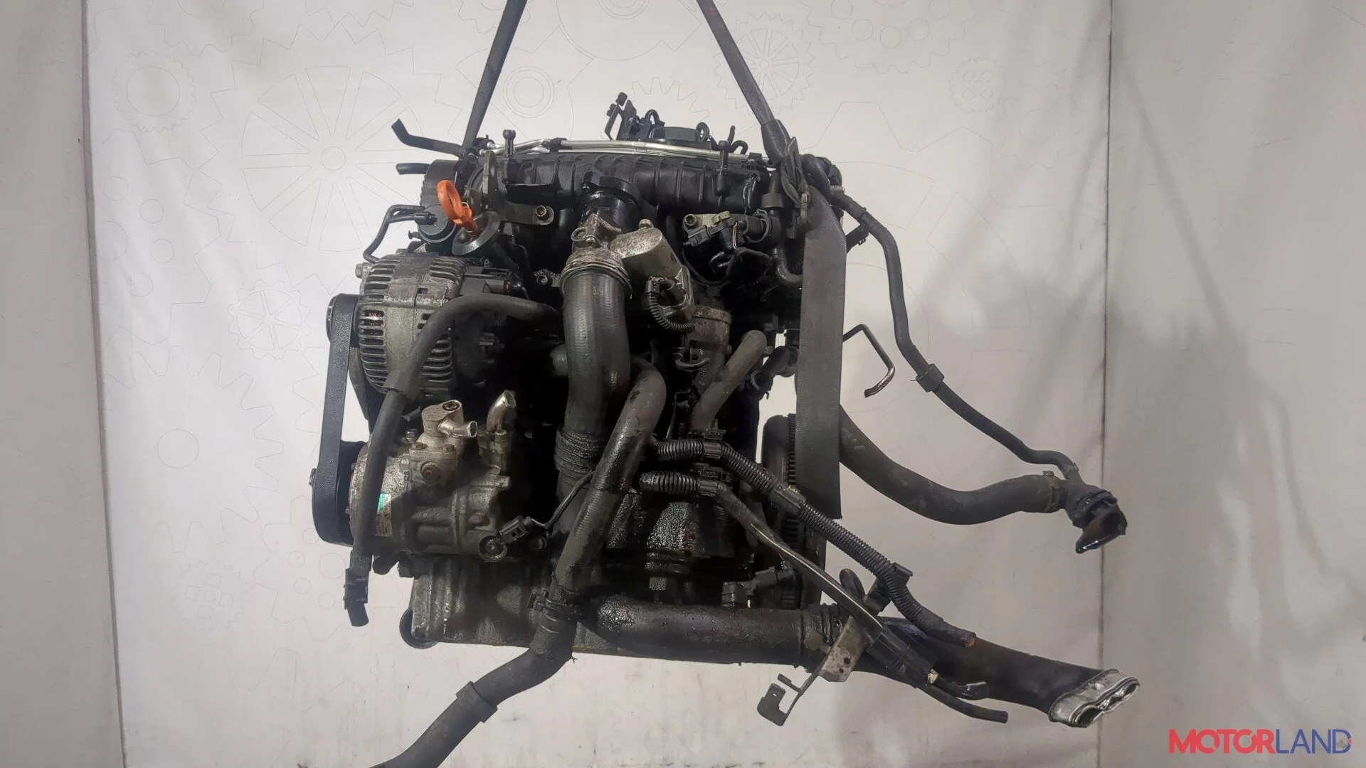 Двигатель (ДВС) Volkswagen Passat 6 2005-2010 КПП 6-ст.мех.(МКПП) BKP Дизель 2 л TDI