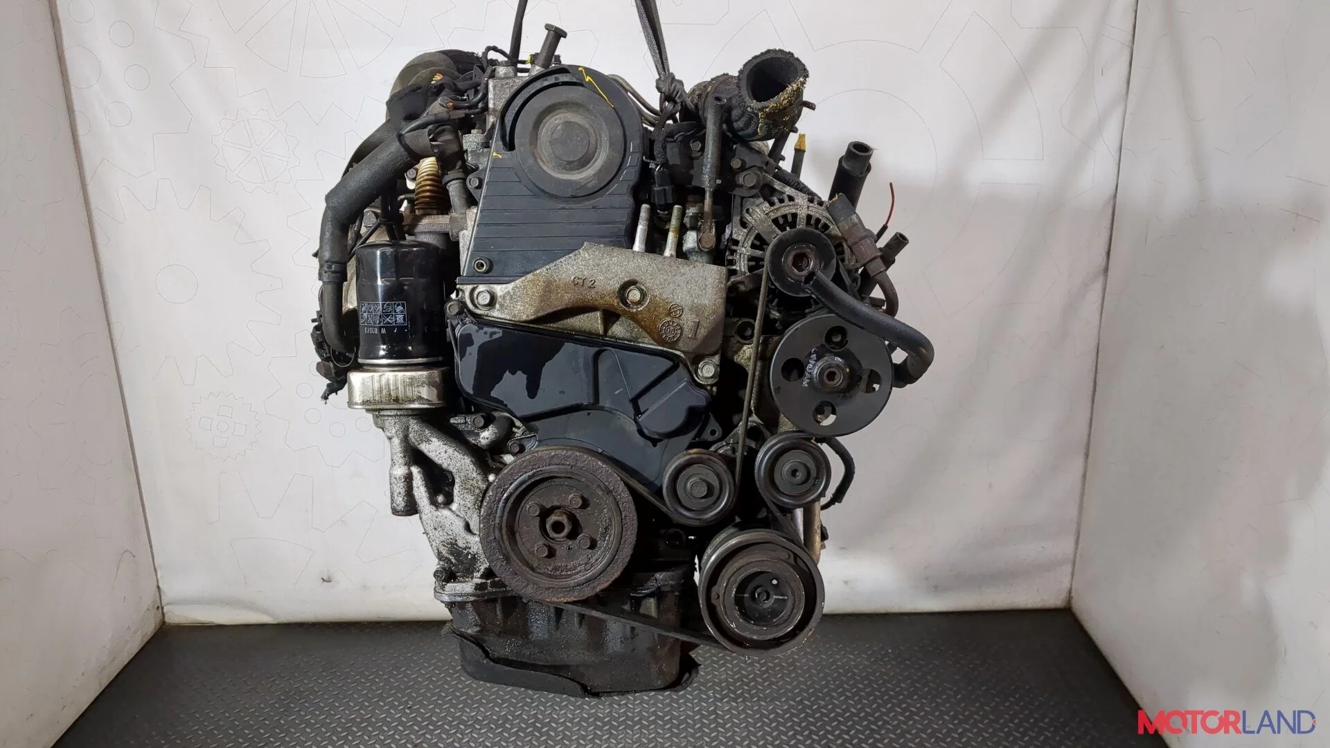 Двигатель (ДВС) Hyundai Tucson 1 2004-2010 КПП 6-ст.мех 4х4 (МКПП) D4EA Дизель 2 л CRDi