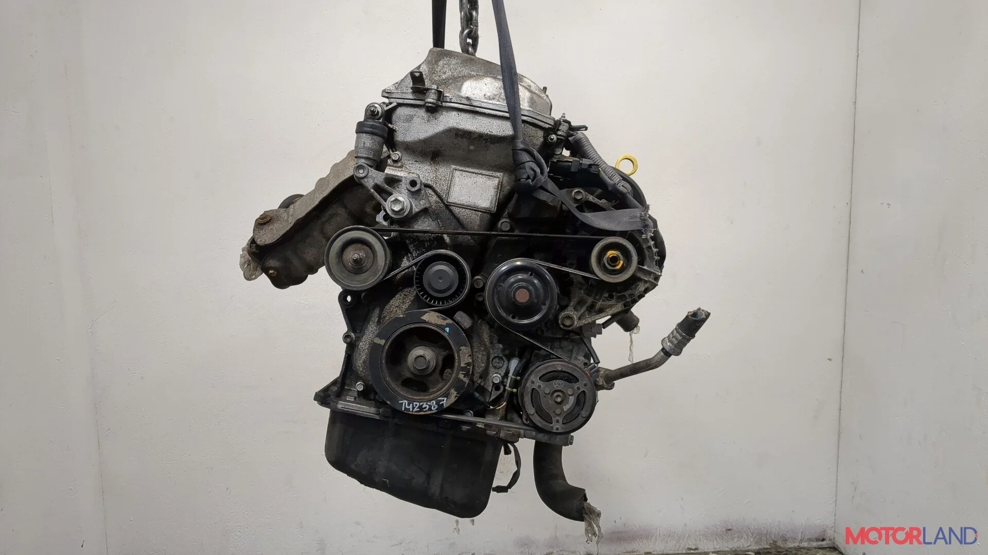 Двигатель (ДВС) Toyota Corolla E12 2001-2006 КПП 5-ст.мех.(МКПП) 4ZZ-FE Бензин 1.4 л Инжектор