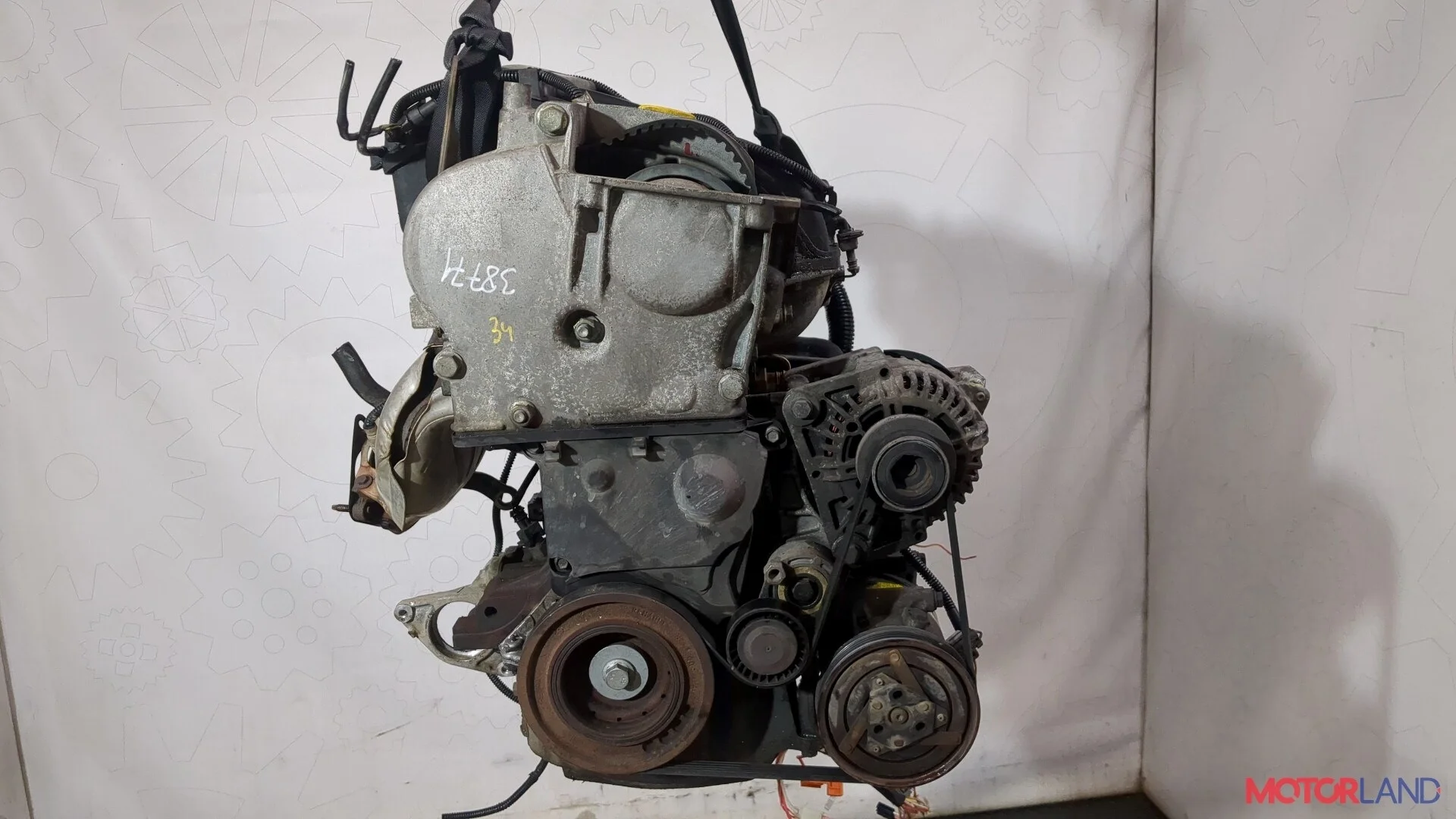 Двигатель (ДВС) Renault Scenic 2003-2009 КПП 5-ст.мех.(МКПП) K4M 782 Бензин 1.6 л Инжектор