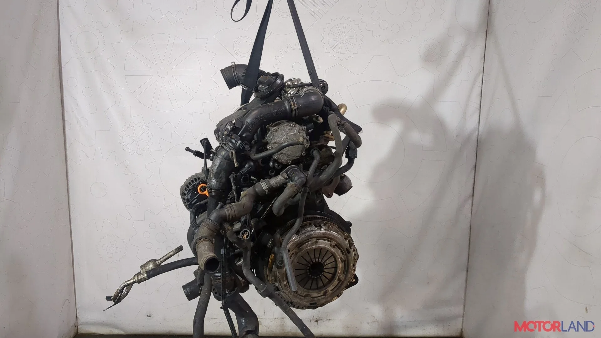 Двигатель (ДВС) Volkswagen Sharan 2000-2010 КПП 5-ст.мех.(МКПП) BVK Дизель 1.9 л TDI