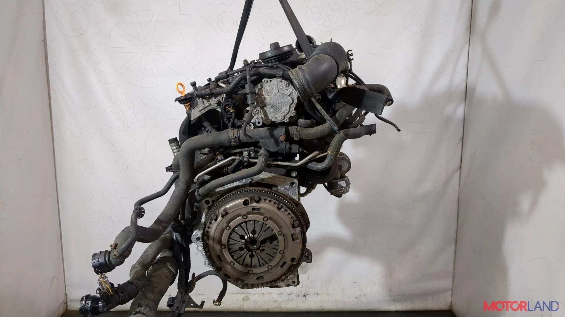 Двигатель (ДВС) Volkswagen Golf Plus КПП 5-ст.мех.(МКПП) BXE Дизель 1.9 л TDI