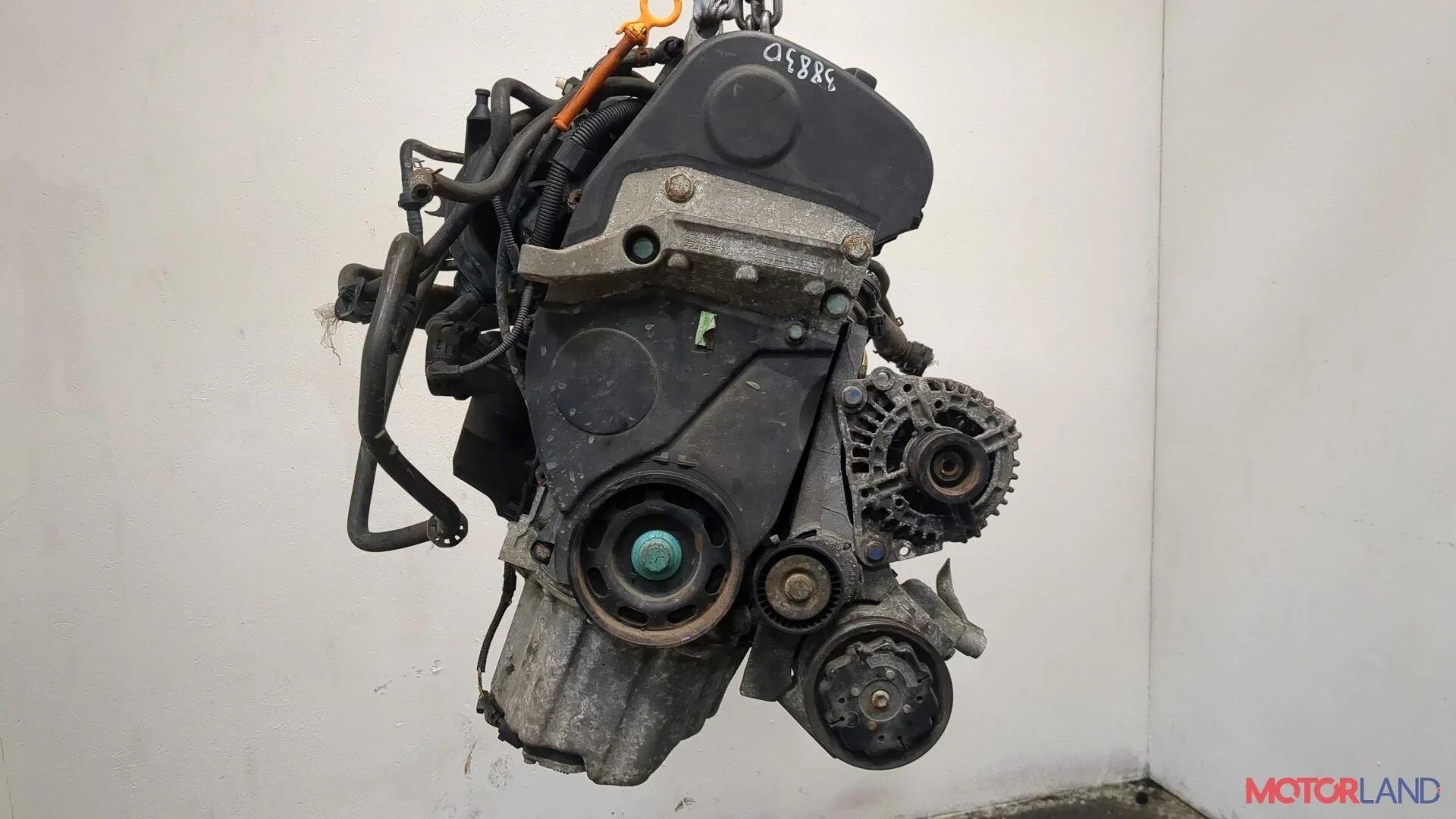 Двигатель (ДВС) Volkswagen Polo 2001-2005 КПП 5-ст.мех.(МКПП) BBY Бензин 1.4 л Инжектор