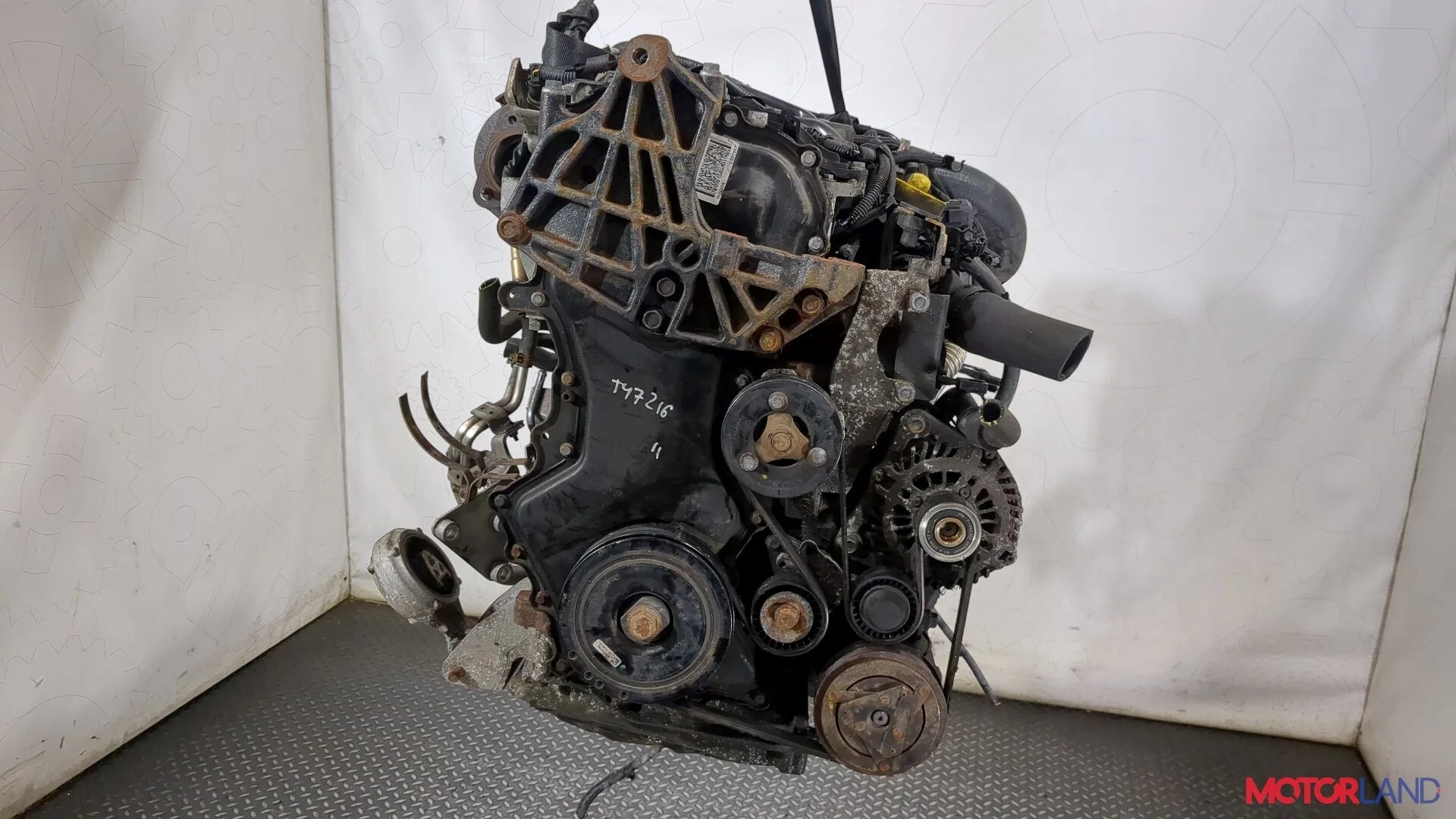 Двигатель (ДВС) Nissan Qashqai 2006-2013 КПП 6-ст.мех.(МКПП) M9R Дизель 2 л DCI