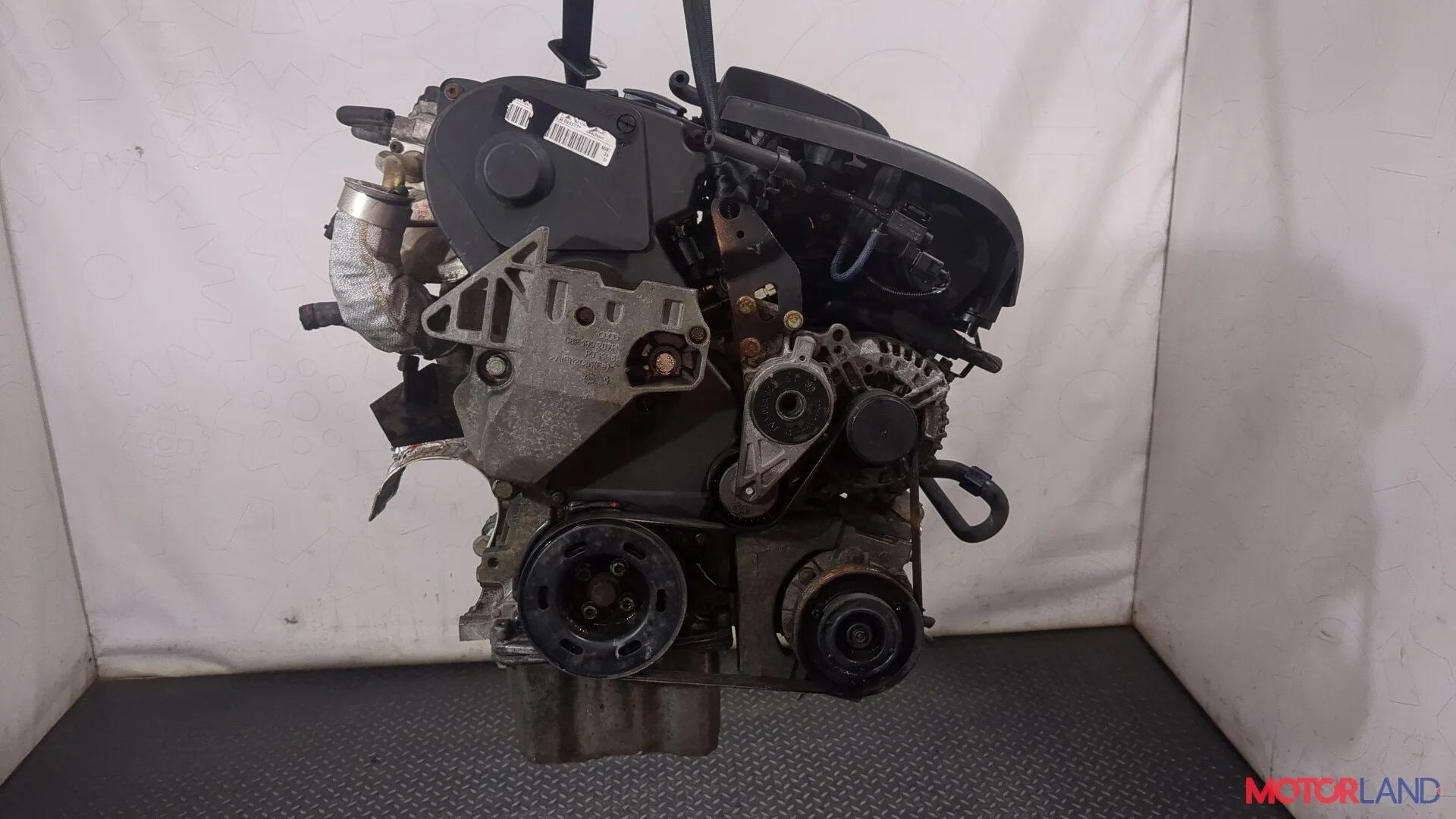 Двигатель (ДВС) Skoda Octavia (A5) 2004-2013 КПП 6-ст.мех.(МКПП) BLR Бензин 2 л FSI