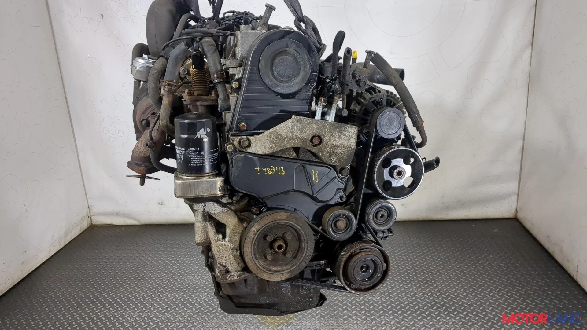 Двигатель (ДВС) Kia Sportage 2004-2010 КПП 6-ст.мех 4х4 (МКПП) D4EA Дизель 2 л CRDi