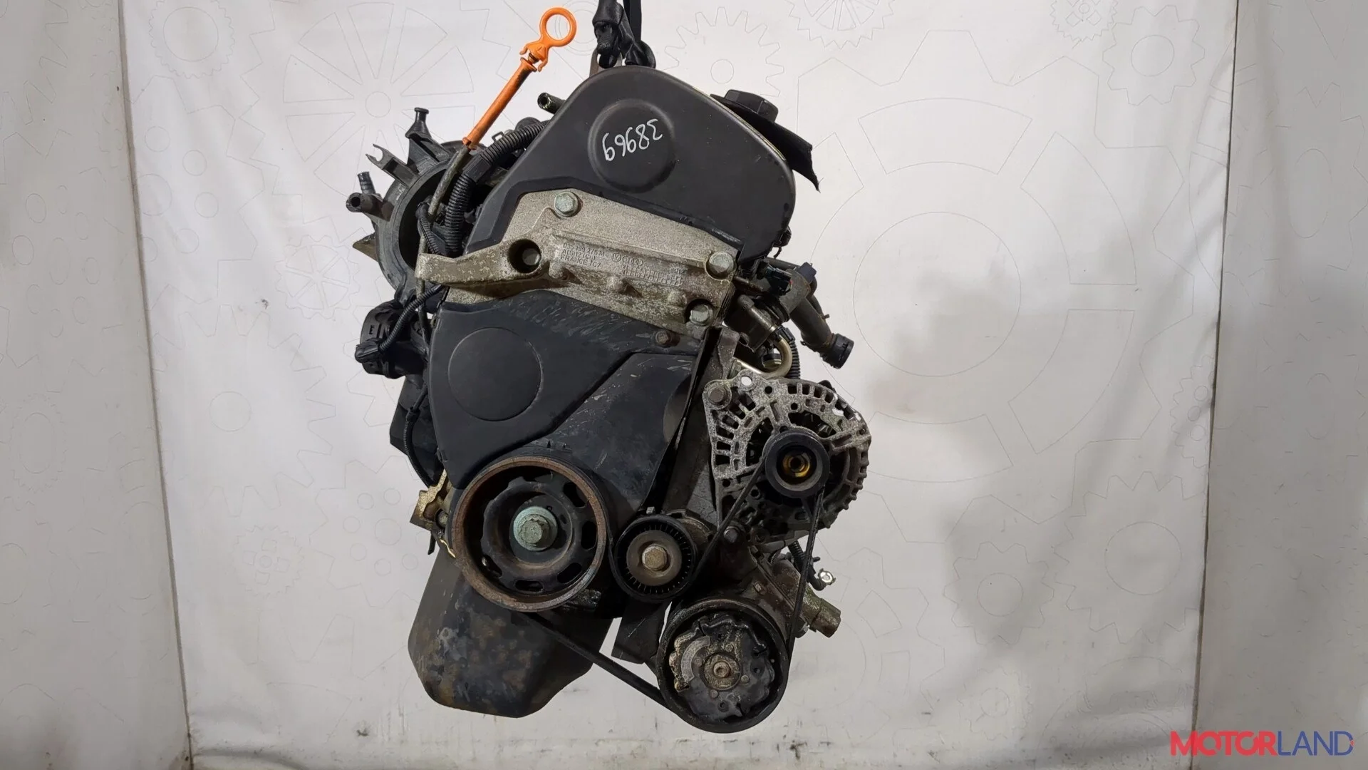 Двигатель (ДВС) Skoda Fabia 1999-2007 КПП 5-ст.мех.(МКПП) BBY Бензин 1.4 л Инжектор