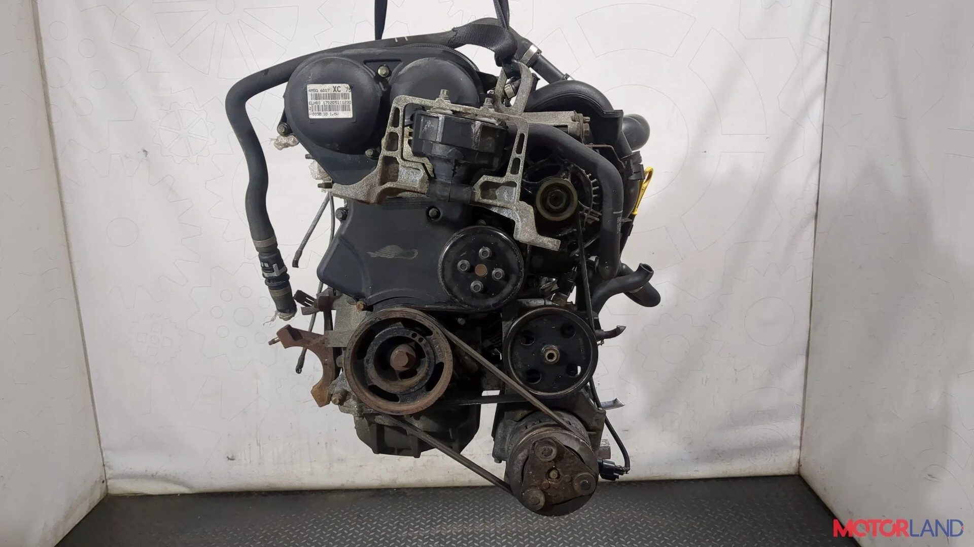 Двигатель (ДВС) Ford Focus 2 2005-2008 КПП 5-ст.мех.(МКПП) HWDA, HWDB Бензин 1.6 л Инжектор