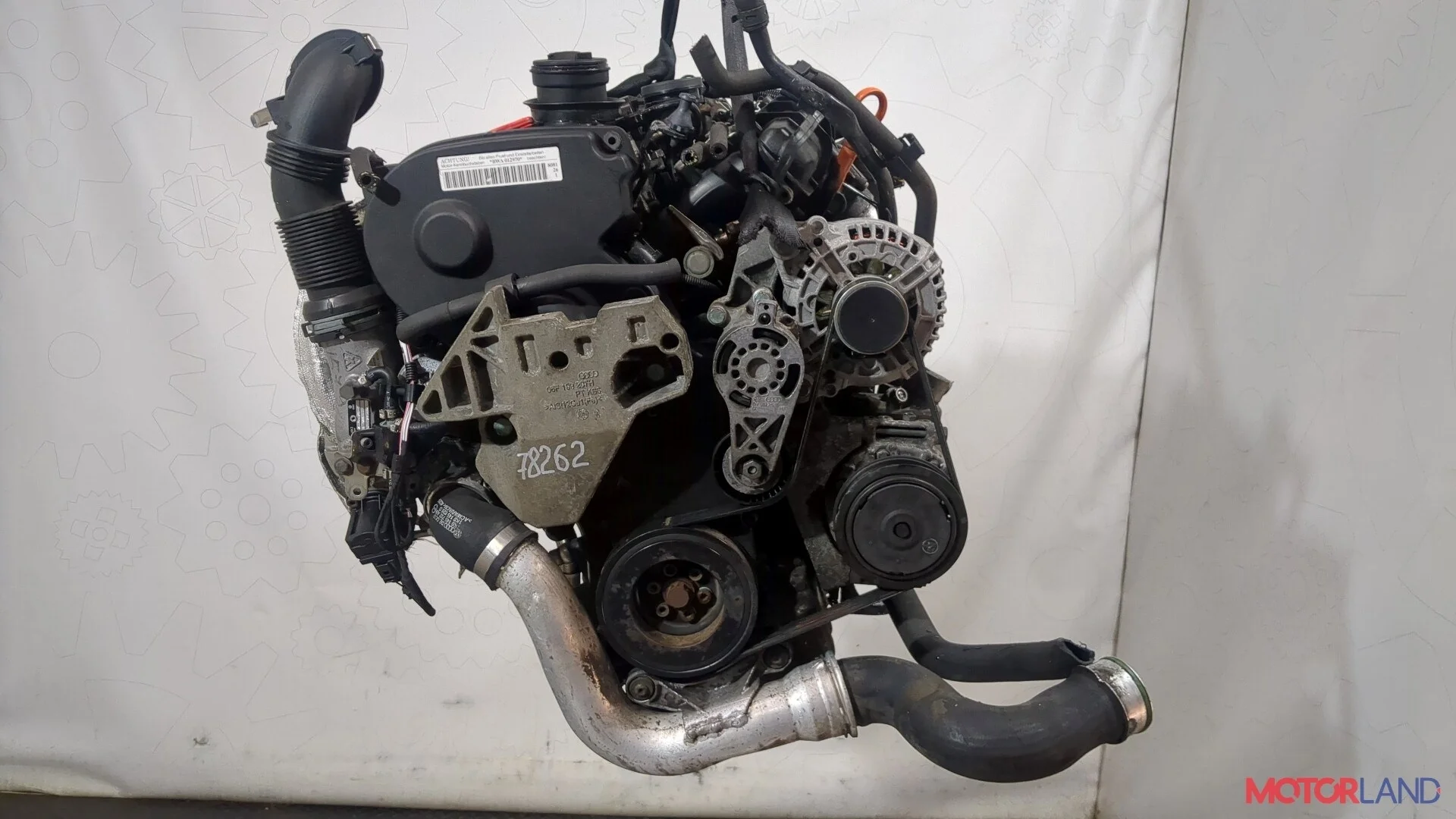 Двигатель (ДВС) Audi A3 (8P) 2003-2013 КПП автомат (АКПП) BWA Бензин 2 л TFSI