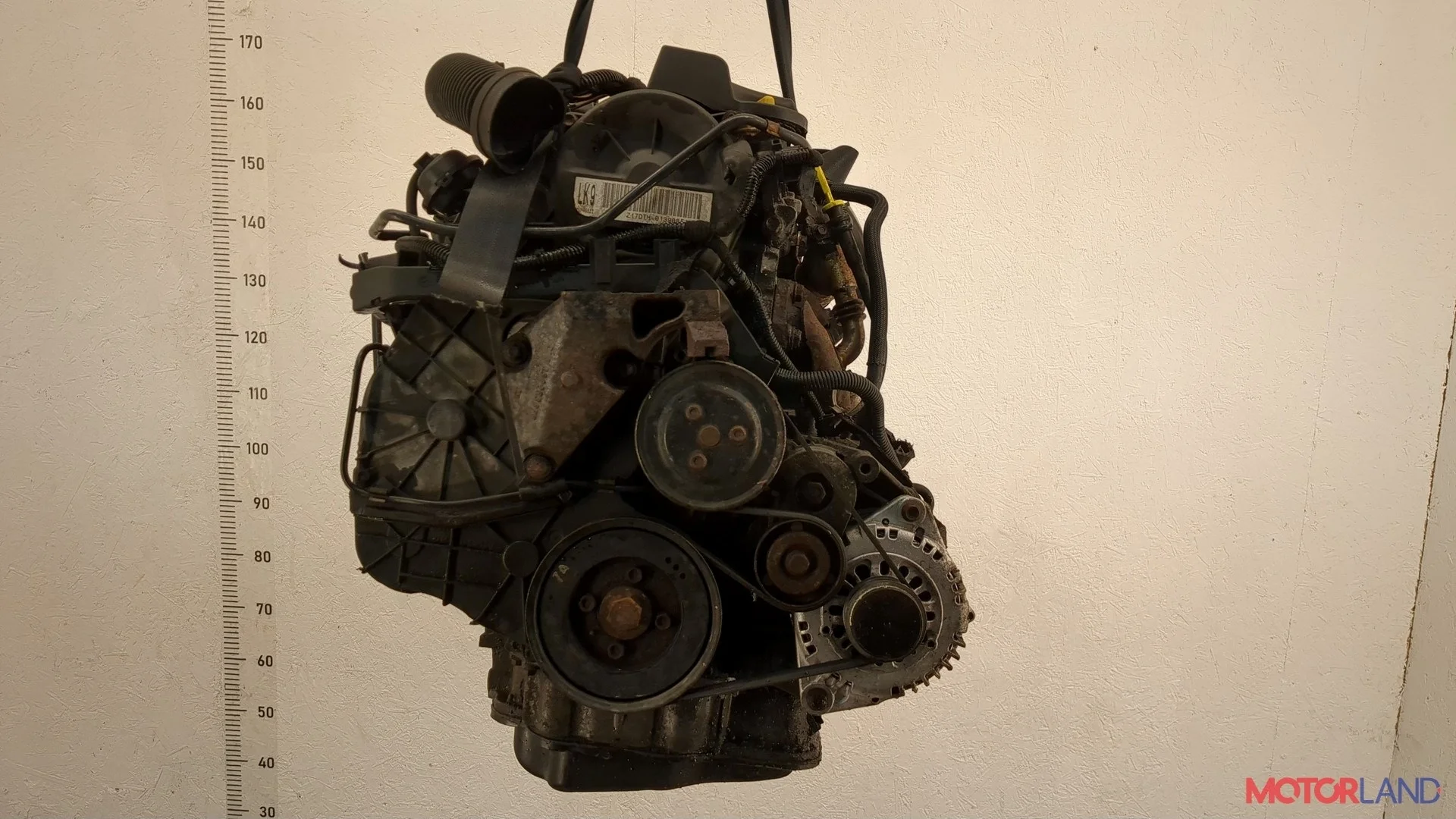 Двигатель (ДВС) Opel Combo 2001-2011 КПП 5-ст.мех.(МКПП) Z17DTH Дизель 1.7 л CDTI