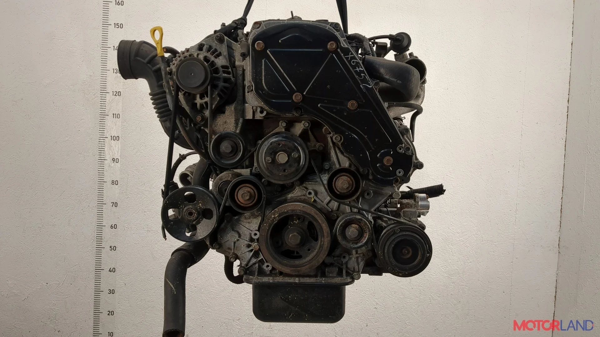 Двигатель (ДВС) Kia Sorento BL 2002-2011 КПП 5-ст.мех 4х4 (МКПП) D4CB Дизель 2.5 л CRDi