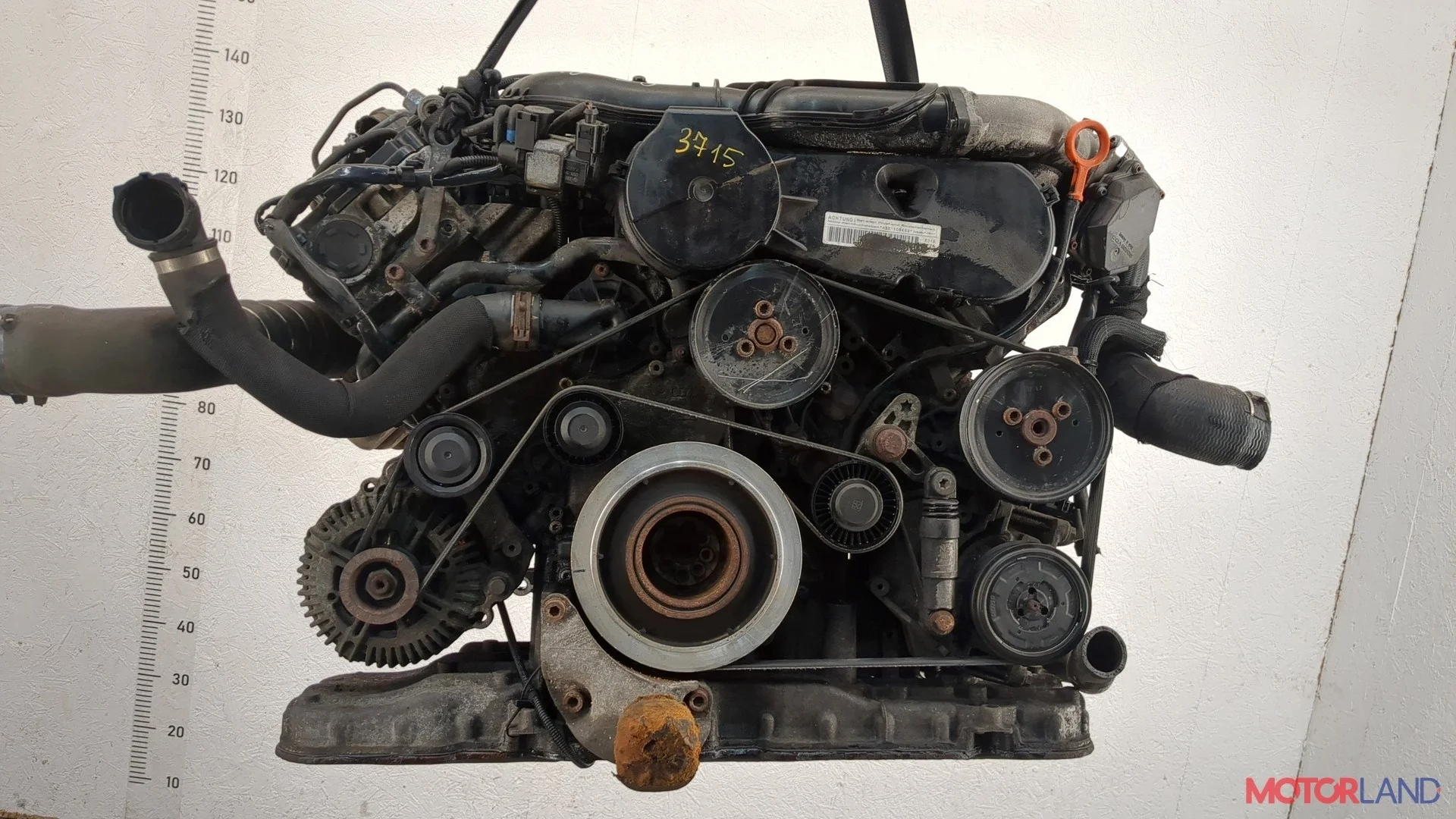 Двигатель (ДВС) Audi A6 (C6) 2004-2011 КПП 6-ст.мех 4х4 (МКПП) ASB Дизель 3 л TDI