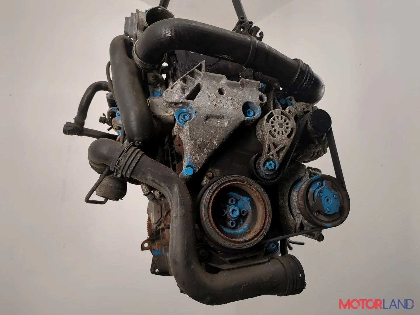 Двигатель (ДВС) Seat Leon 2 2005-2012 КПП 5-ст.мех.(МКПП) BXE Дизель 1.9 л TDI