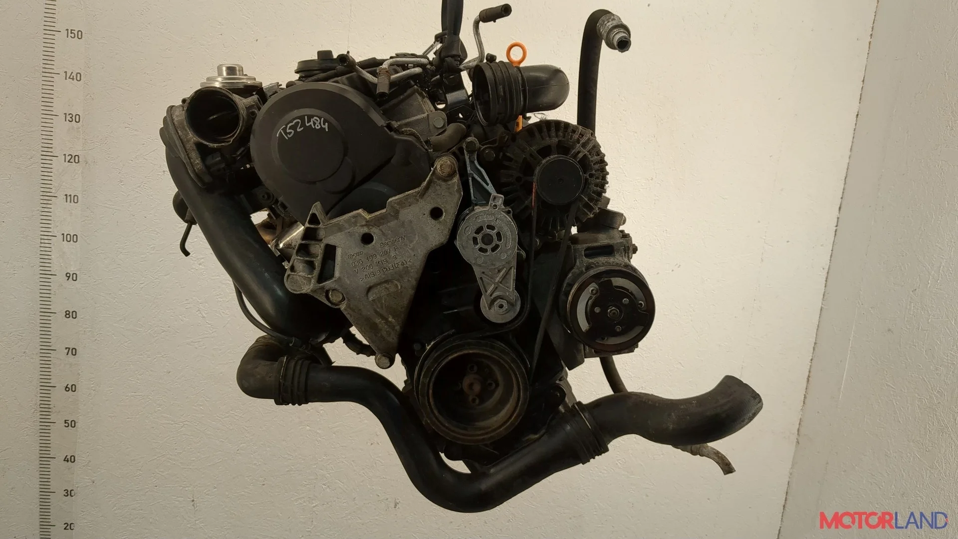 Двигатель (ДВС) Skoda Octavia (A5) 2004-2013 КПП 5-ст.мех.(МКПП) BXE Дизель 1.9 л TDI