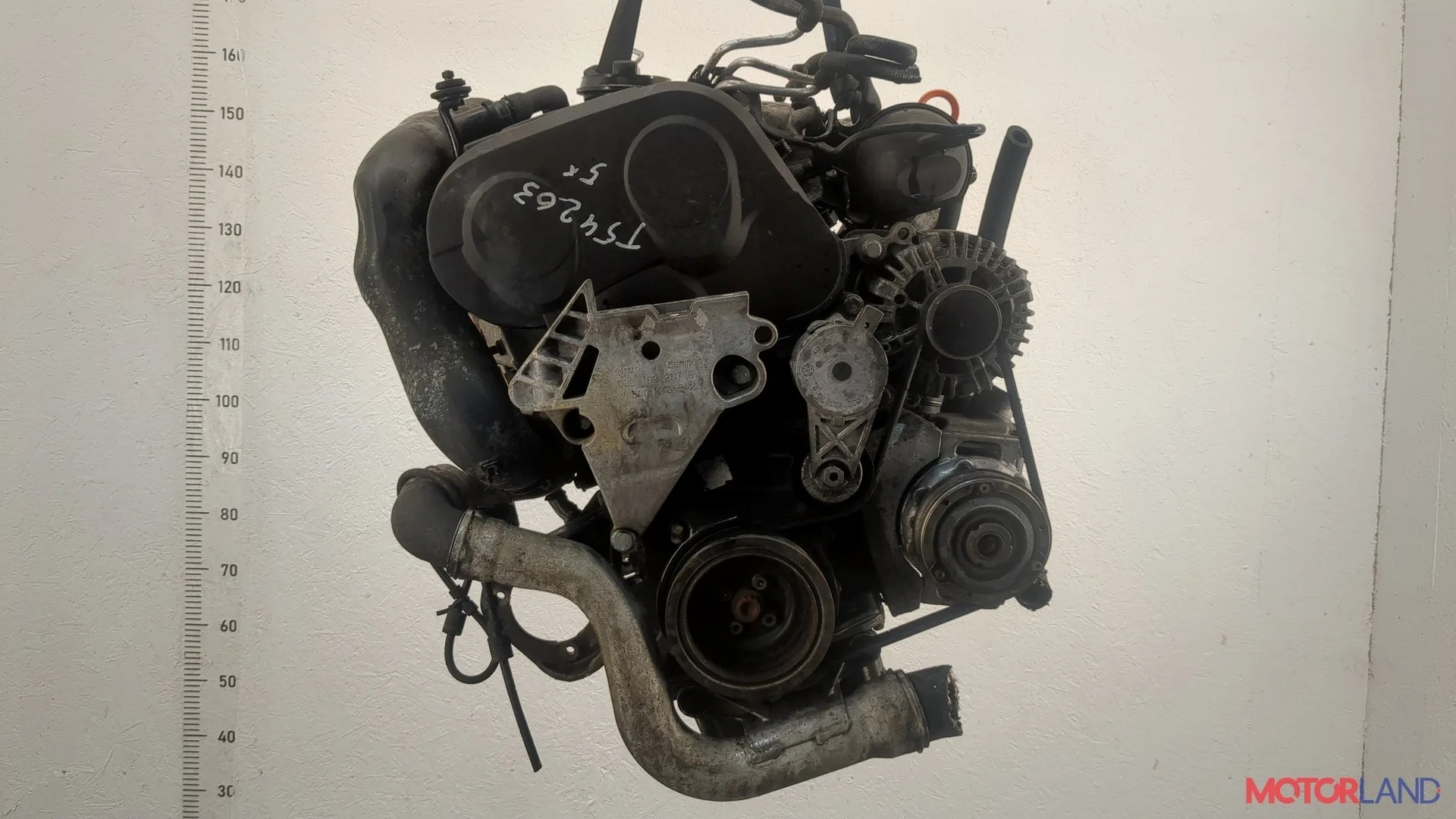 Двигатель (ДВС) Volkswagen Golf 5 2003-2009 КПП 6-ст.мех.(МКПП) BKD Дизель 2 л TDI