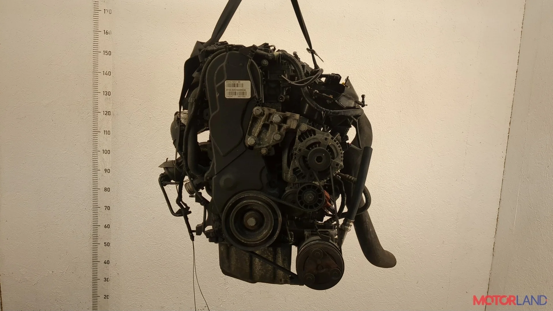 Двигатель (ДВС) Ford Kuga 2008-2012 КПП 6-ст.мех.(МКПП) G6DG, UKDA Дизель 2 л Турбо