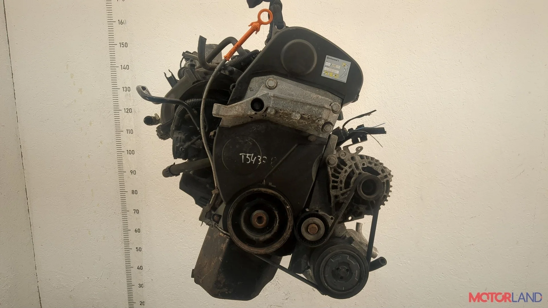 Двигатель (ДВС) Skoda Fabia 2007-2014 КПП 5-ст.мех.(МКПП) BXW Бензин 1.4 л Инжектор