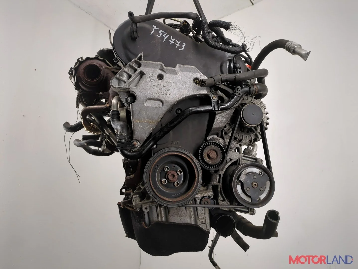 Двигатель (ДВС) Volkswagen Golf 6 2008-2012 КПП 5-ст.мех.(МКПП) CAYC Дизель 1.6 л TDI