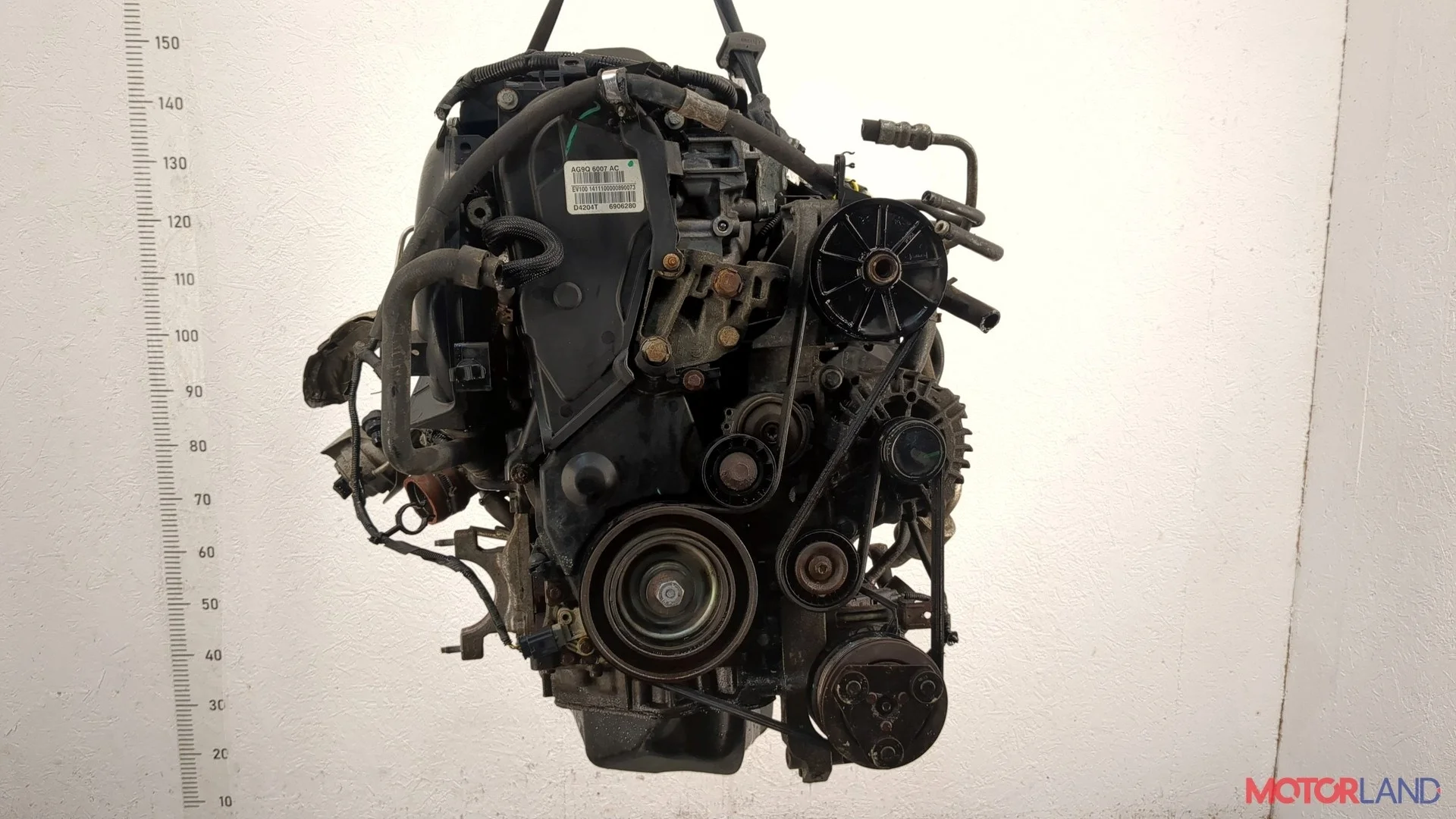 Двигатель (ДВС) Ford Mondeo 4 2007-2015 КПП 6-ст.мех.(МКПП) UFBA, UFBB Дизель 2 л TDCI