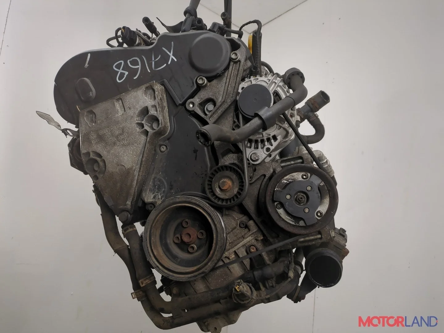 Двигатель (ДВС) Skoda Rapid 2012-2020 КПП 5-ст.мех.(МКПП) CAYC Дизель 1.6 л TDI