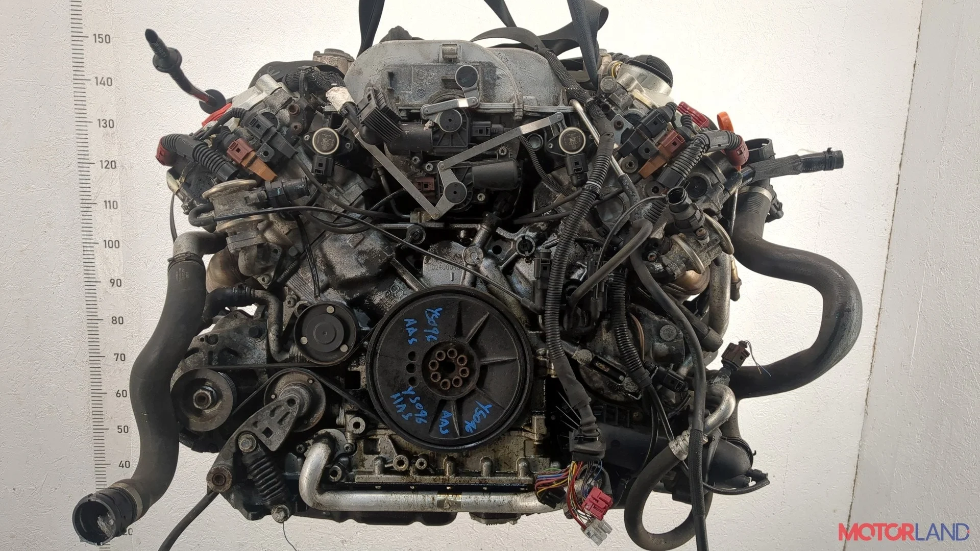 Двигатель (ДВС) Audi Q7 2005-2015 КПП автомат 4х4 (АКПП) BAR Бензин 4.2 л FSI