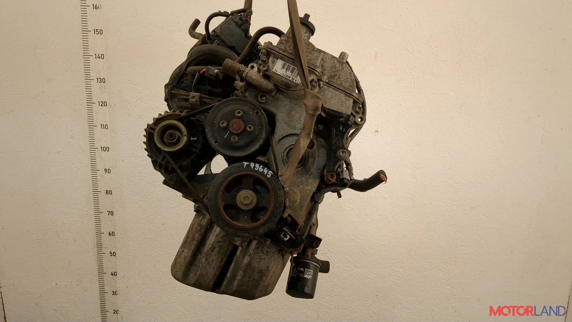 Двигатель (ДВС) Toyota Yaris 1999-2006 КПП-робот (РКПП) 1SZFE Бензин 1 л Инжектор