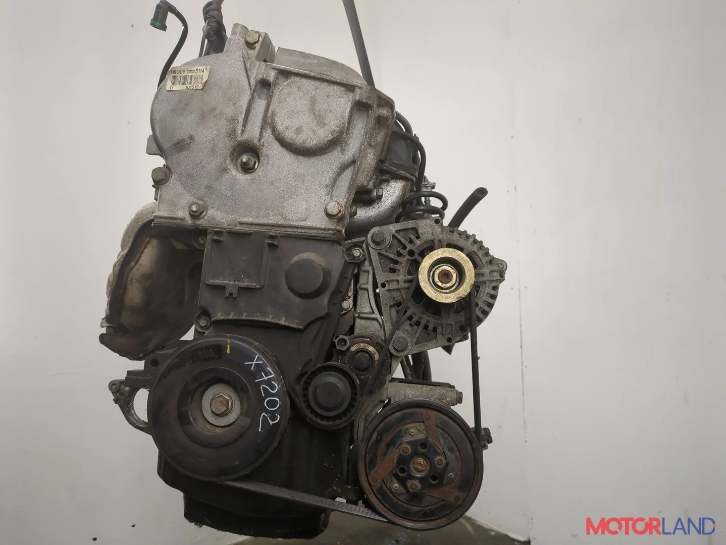 Двигатель (ДВС) Renault Megane 2 2002-2009 КПП 5-ст.мех.(МКПП) K4M 812 Бензин 1.6 л Инжектор