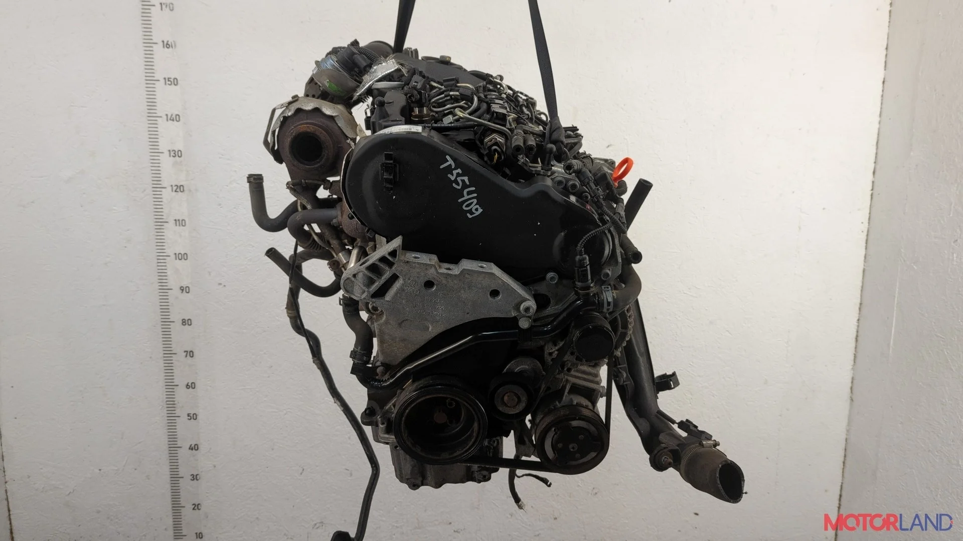 Двигатель (ДВС) Seat Leon 2 2005-2012 КПП 5-ст.мех.(МКПП) CAYC Дизель 1.6 л TDI