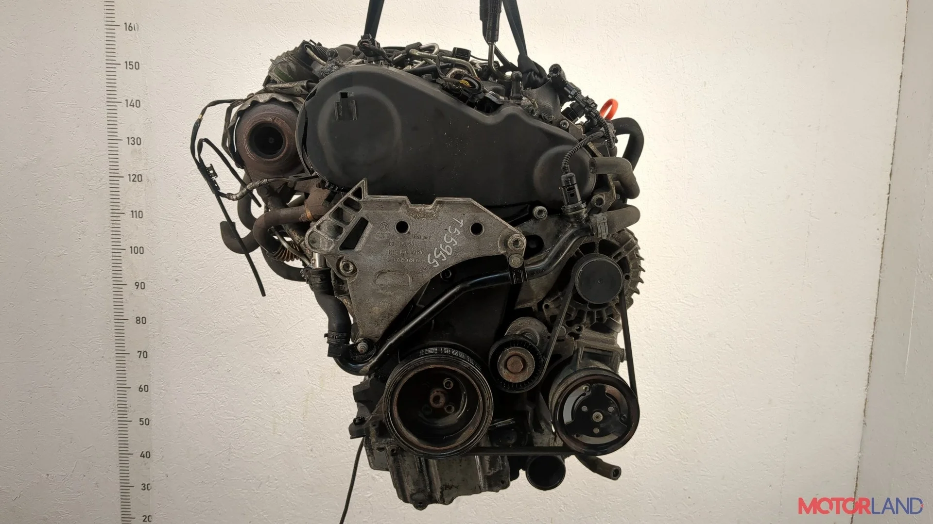 Двигатель (ДВС) Volkswagen Golf Plus КПП 5-ст.мех.(МКПП) CAYC Дизель 1.6 л TDI