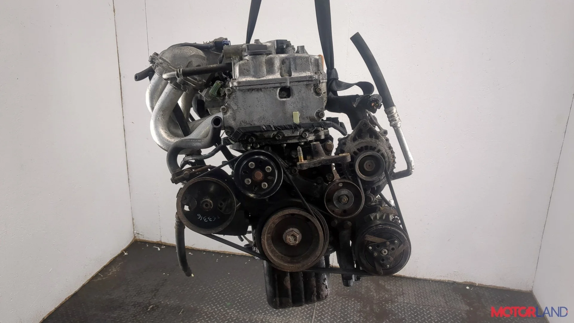 Двигатель (ДВС) Nissan Primera P12 2002-2008 КПП 5-ст.мех.(МКПП) QG18DE Бензин 1.8 л Инжектор