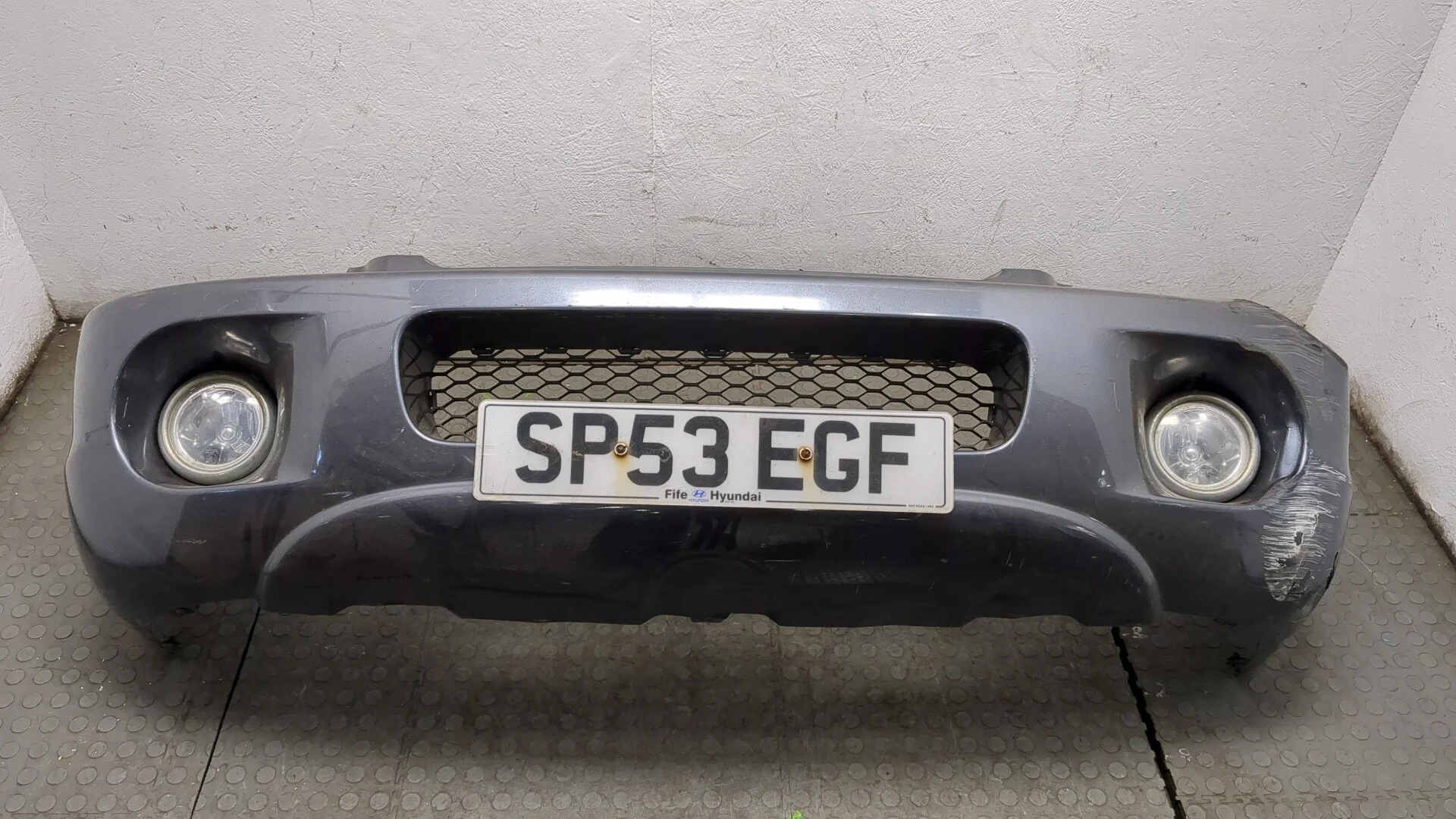 Бампер Hyundai Santa Fe 2000-2006 КПП 5-ст.мех 4х4 (МКПП) D4EA Дизель 2 л CRDi