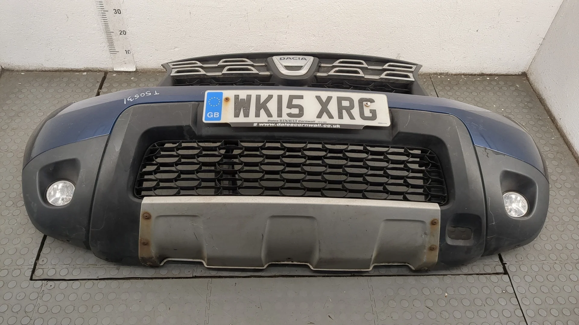 Бампер Dacia Duster 2010-2017 КПП 6-ст.мех.(МКПП) K9K 856, K9K 858 Дизель 1.5 л DCI