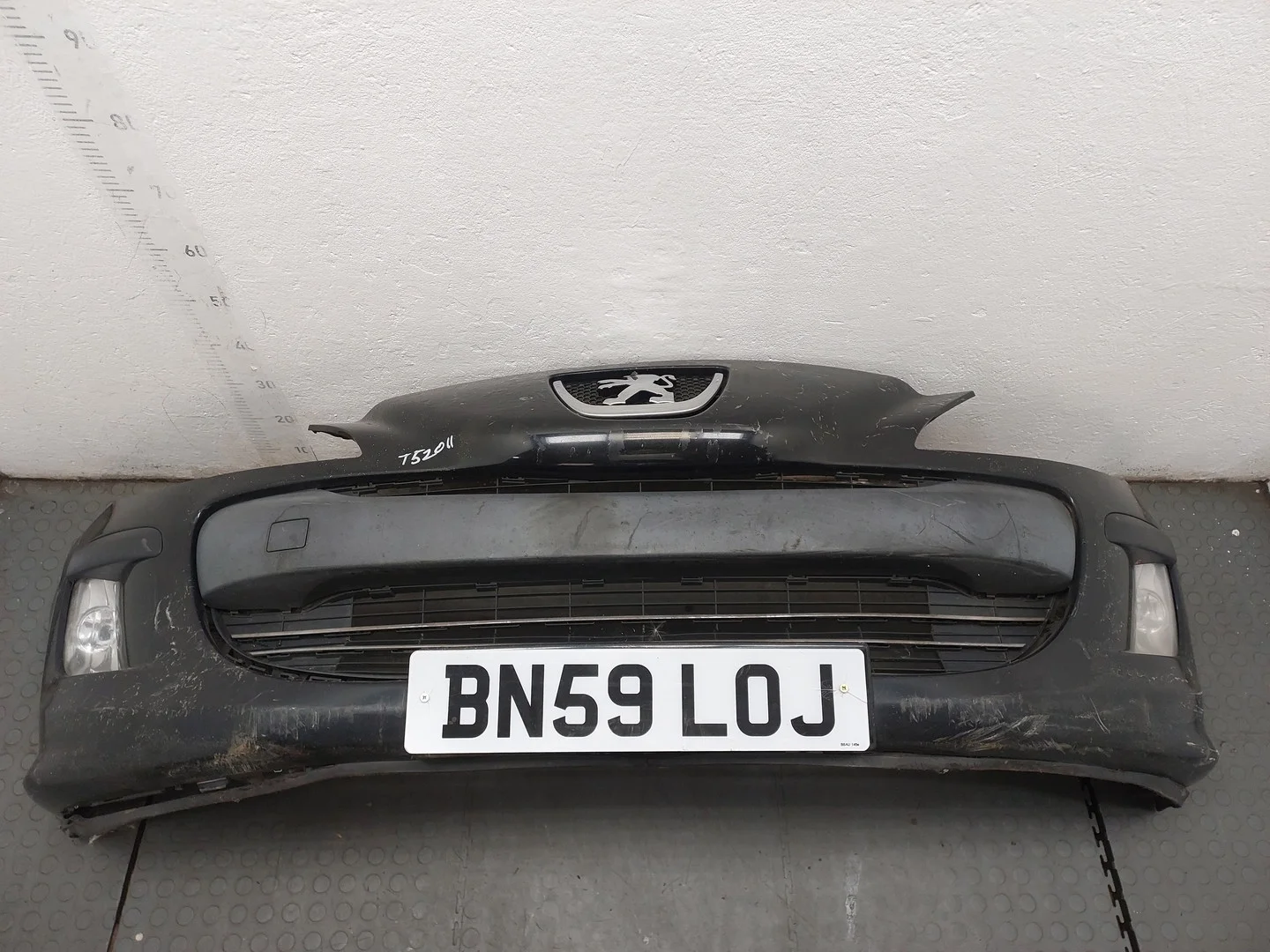 Бампер Peugeot 308 2007-2013 КПП 5-ст.мех.(МКПП) 9HV, 9HX Дизель 1.6 л HDI