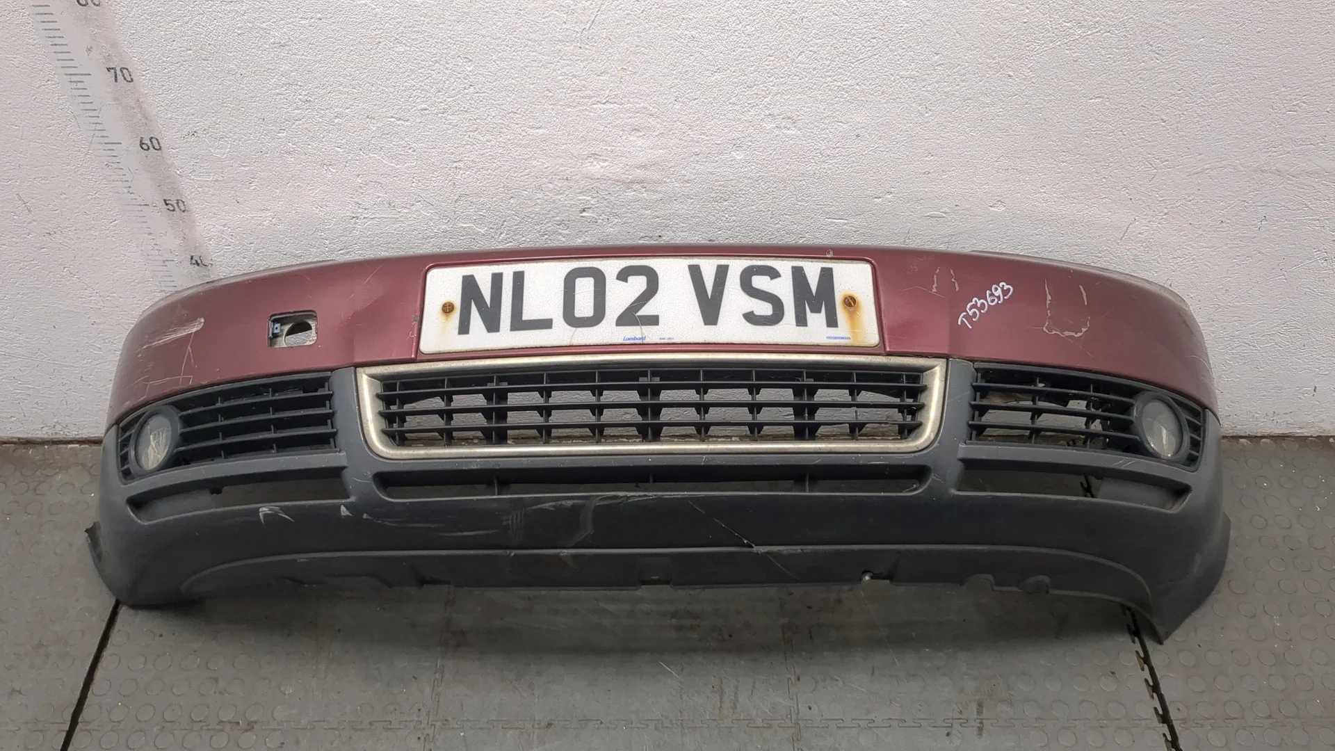 Бампер Audi A4 (B6) 2000-2006 КПП 5-ст.мех.(МКПП) AVB Дизель 1.9 л TDI