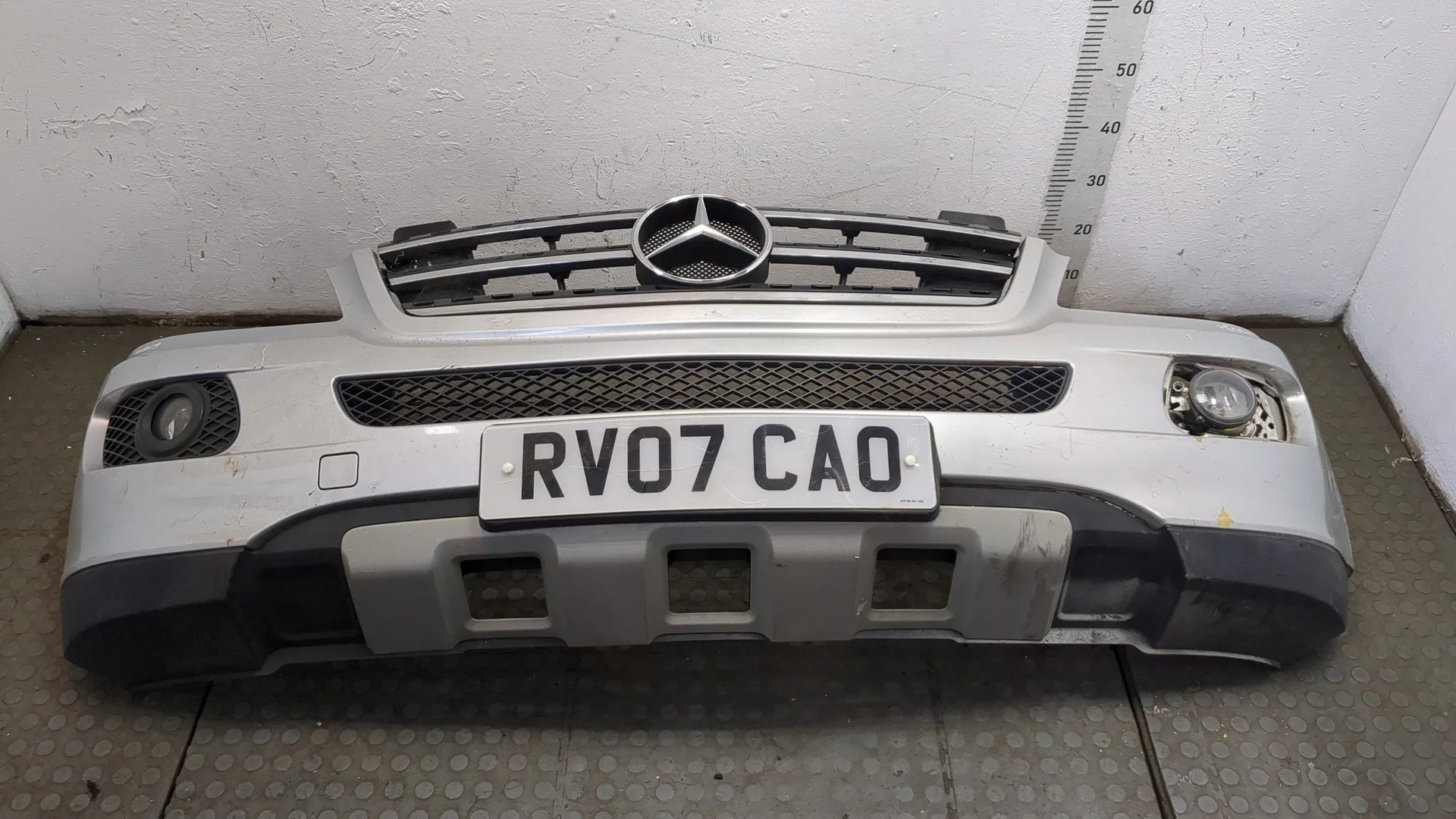 Бампер Mercedes-Benz M-Class W164 2005-2011 КПП автомат 4х4 (АКПП) OM 642.940 Дизель 3 л CDI