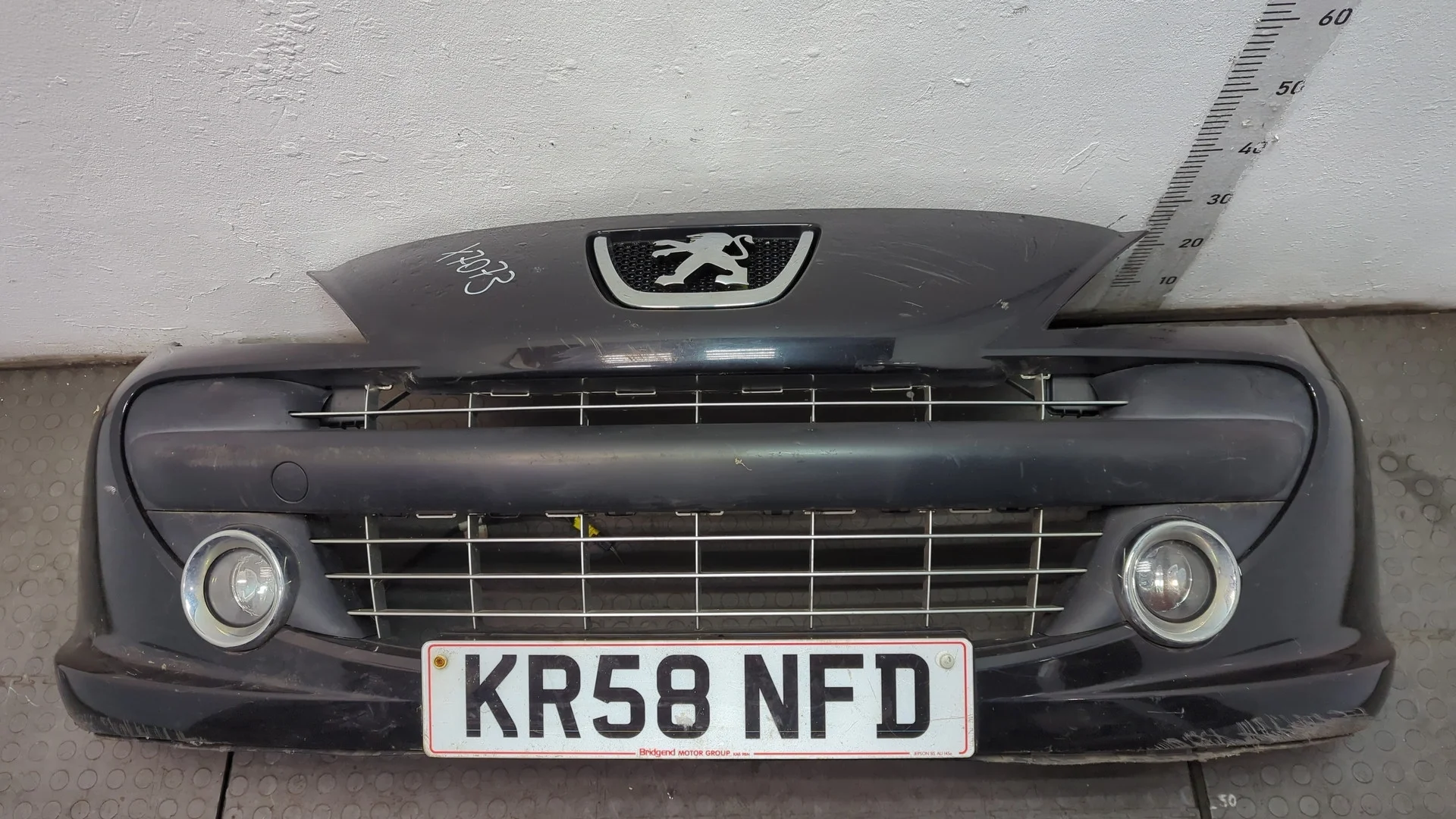 Бампер Peugeot 207 2006-2015 КПП 5-ст.мех.(МКПП) KFV Бензин 1.4 л Инжектор