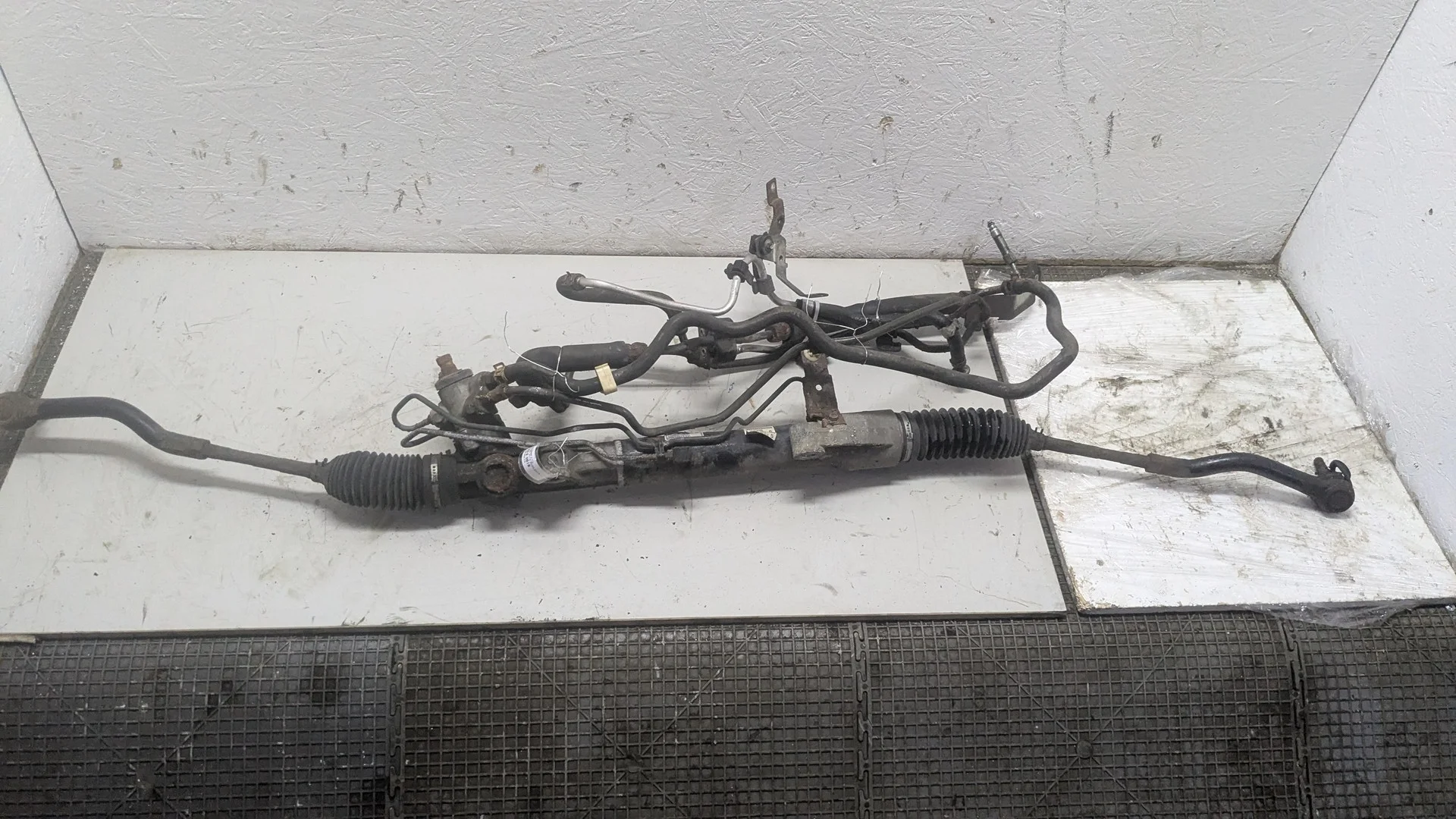 Рейка рулевая с г/у Infiniti QX60 2013-2020 КПП автомат 4х4 (АКПП) VQ35DE Бензин 3.5 л Инжектор