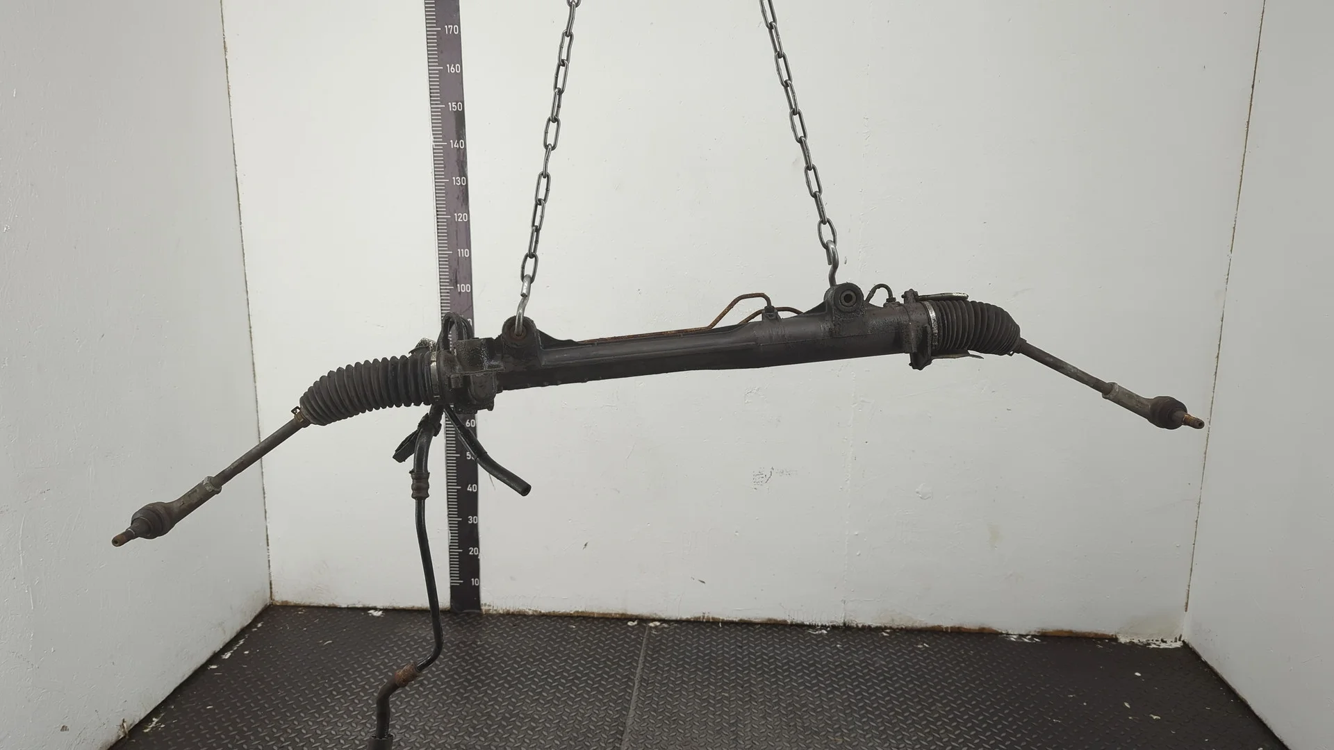 Рейка рулевая с г/у Volkswagen Touareg 2002-2007 КПП автомат 4х4 (АКПП) AXQ Бензин 4.2 л Инжектор