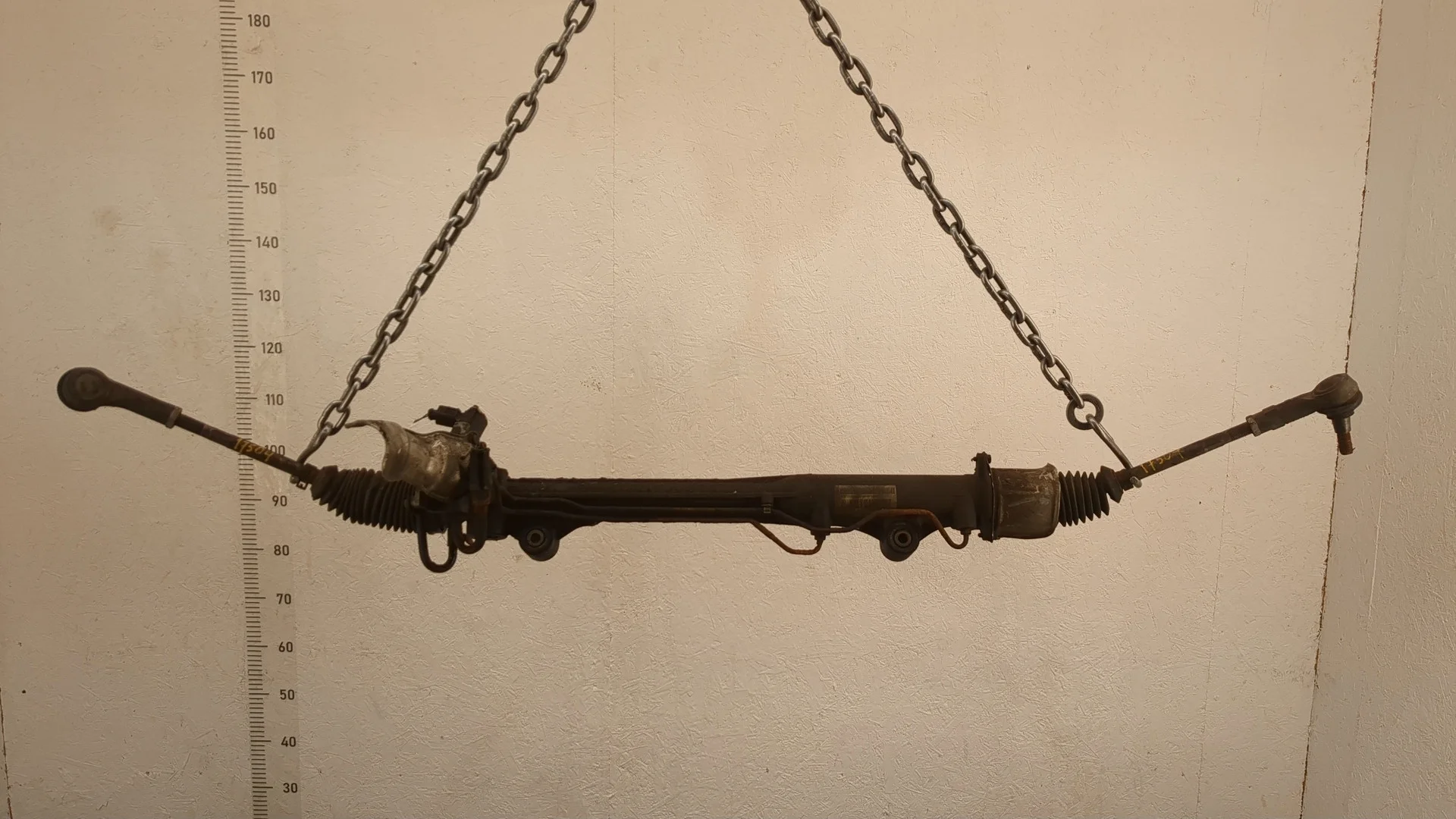 Рейка рулевая с г/у Volkswagen Touareg 2006-2010 КПП автомат 4х4 (АКПП) BAR Бензин 4.2 л FSI