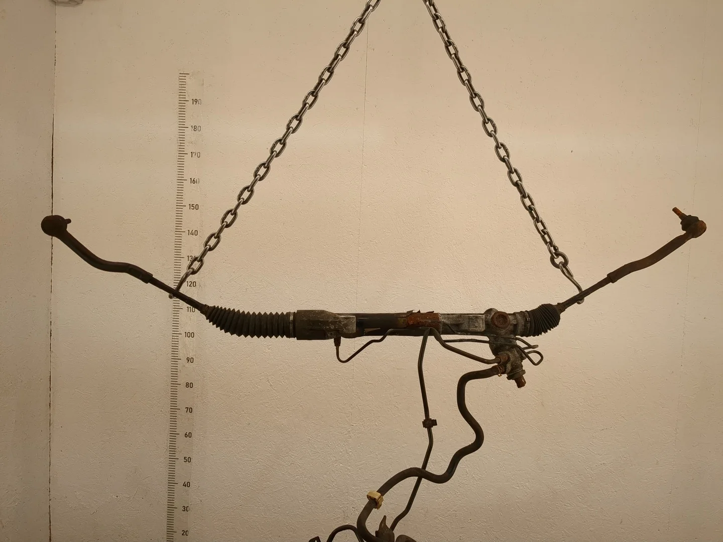 Рейка рулевая с г/у Infiniti JX 2012-2014 КПП автомат 4х4 (АКПП) VQ35DE Бензин 3.5 л Инжектор