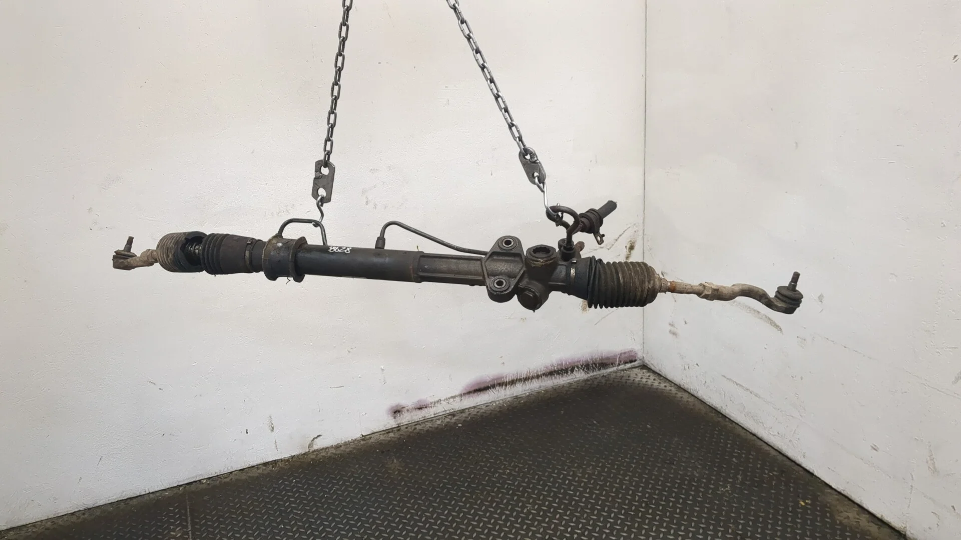 Рейка рулевая с г/у Mitsubishi Pajero / Montero 2000-2006 КПП автомат 4х4 (АКПП) 4M41 Дизель 3.2 л Турбо