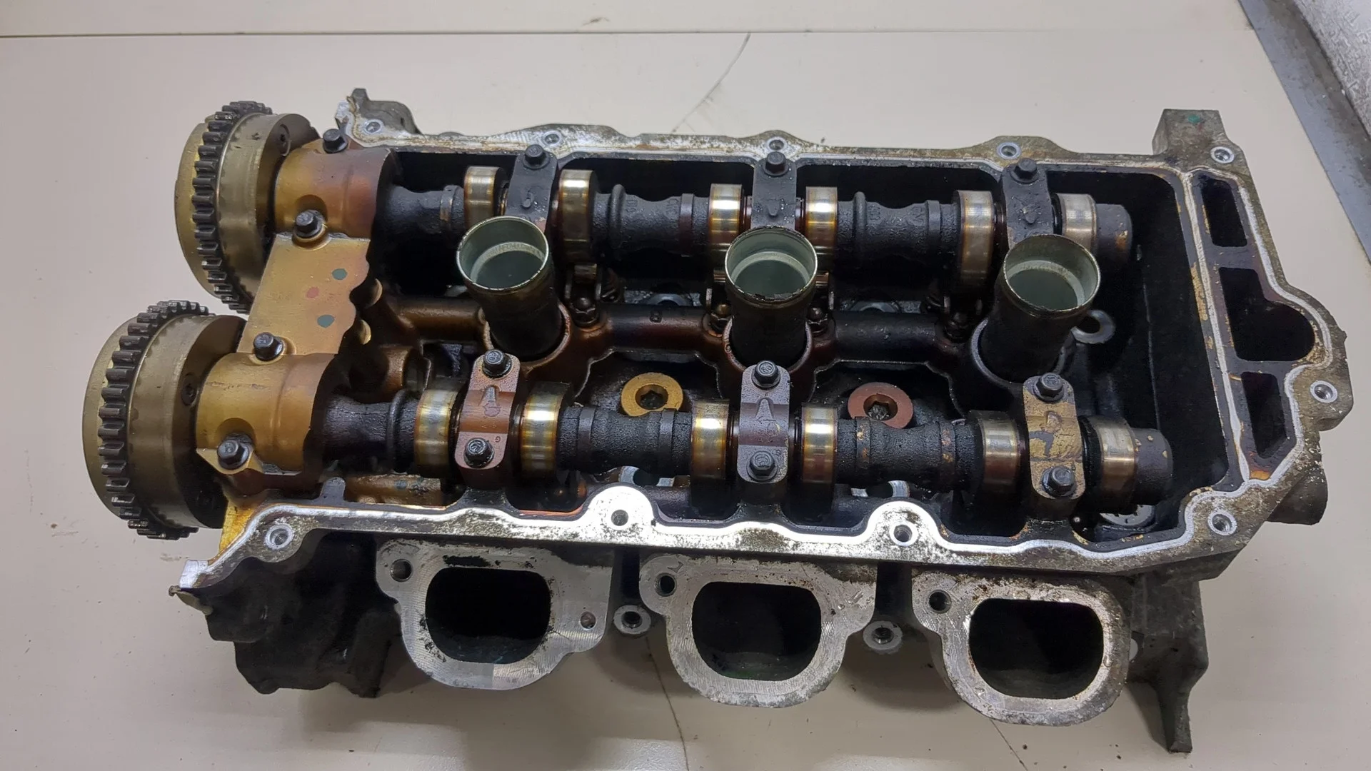 Головка блока (ГБЦ) Cadillac SRX 2009-2016 КПП автомат 4х4 (АКПП) LF1 Бензин 3 л Инжектор