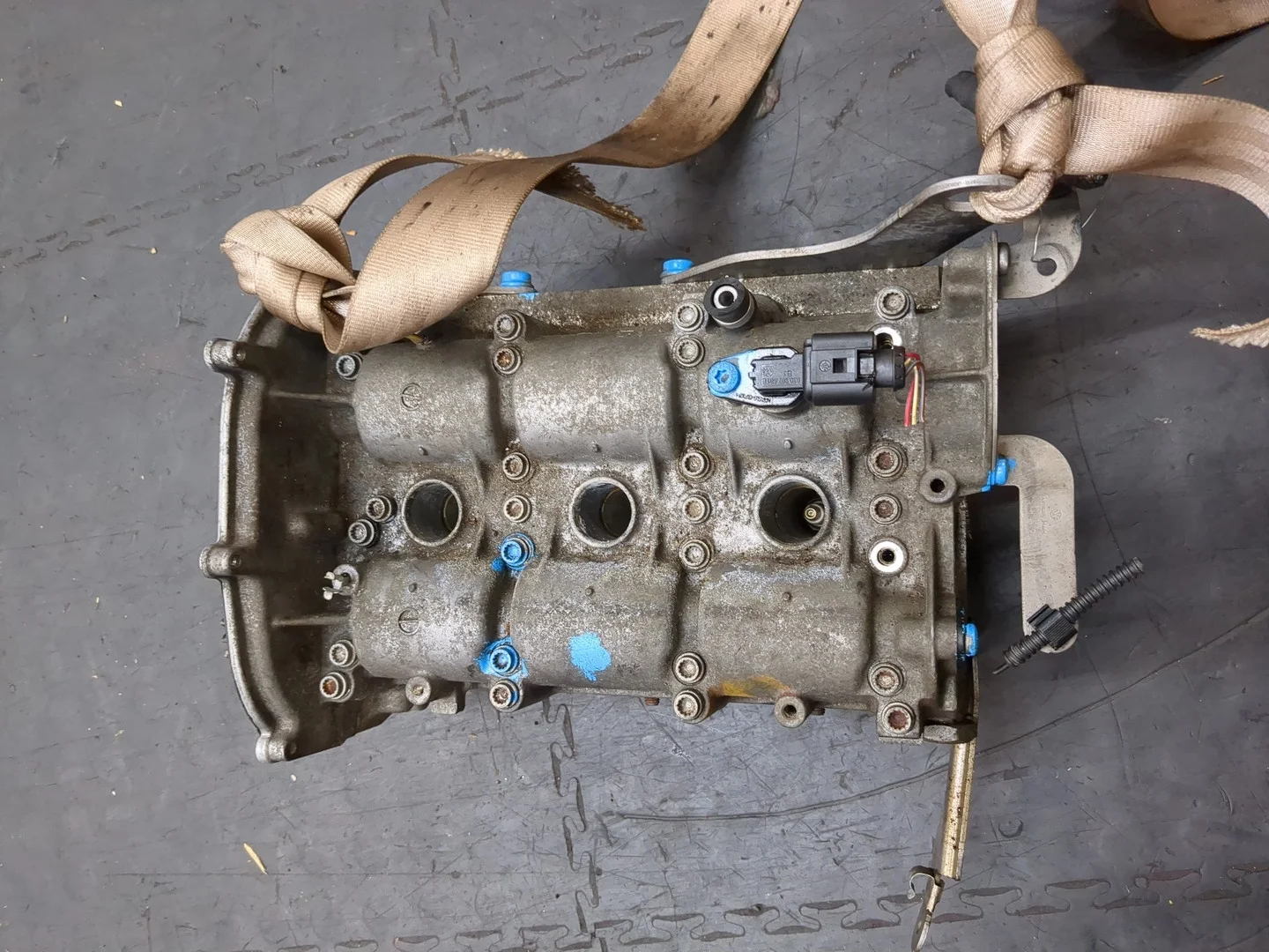 Головка блока (ГБЦ) Skoda Fabia 2007-2014 КПП 5-ст.мех.(МКПП) CGPA Бензин 1.2 л Инжектор