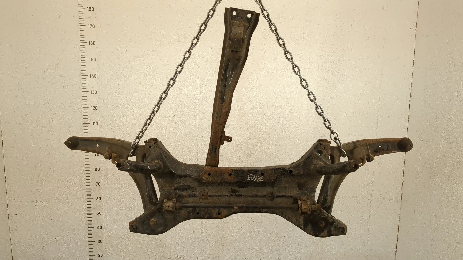 Балка подвески передняя (подрамник) Mitsubishi Lancer 10 2007-2017 КПП 5-ст.мех.(МКПП) 4A91 Бензин 1.5 л Инжектор