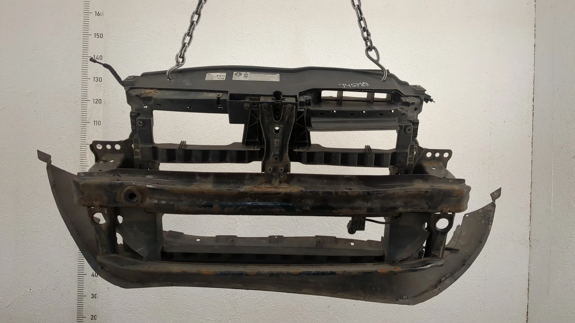 Рамка передняя (телевизор) Volkswagen Golf 6 2008-2012 КПП 6-ст.мех.(МКПП) CFFB Дизель 2 л TDI